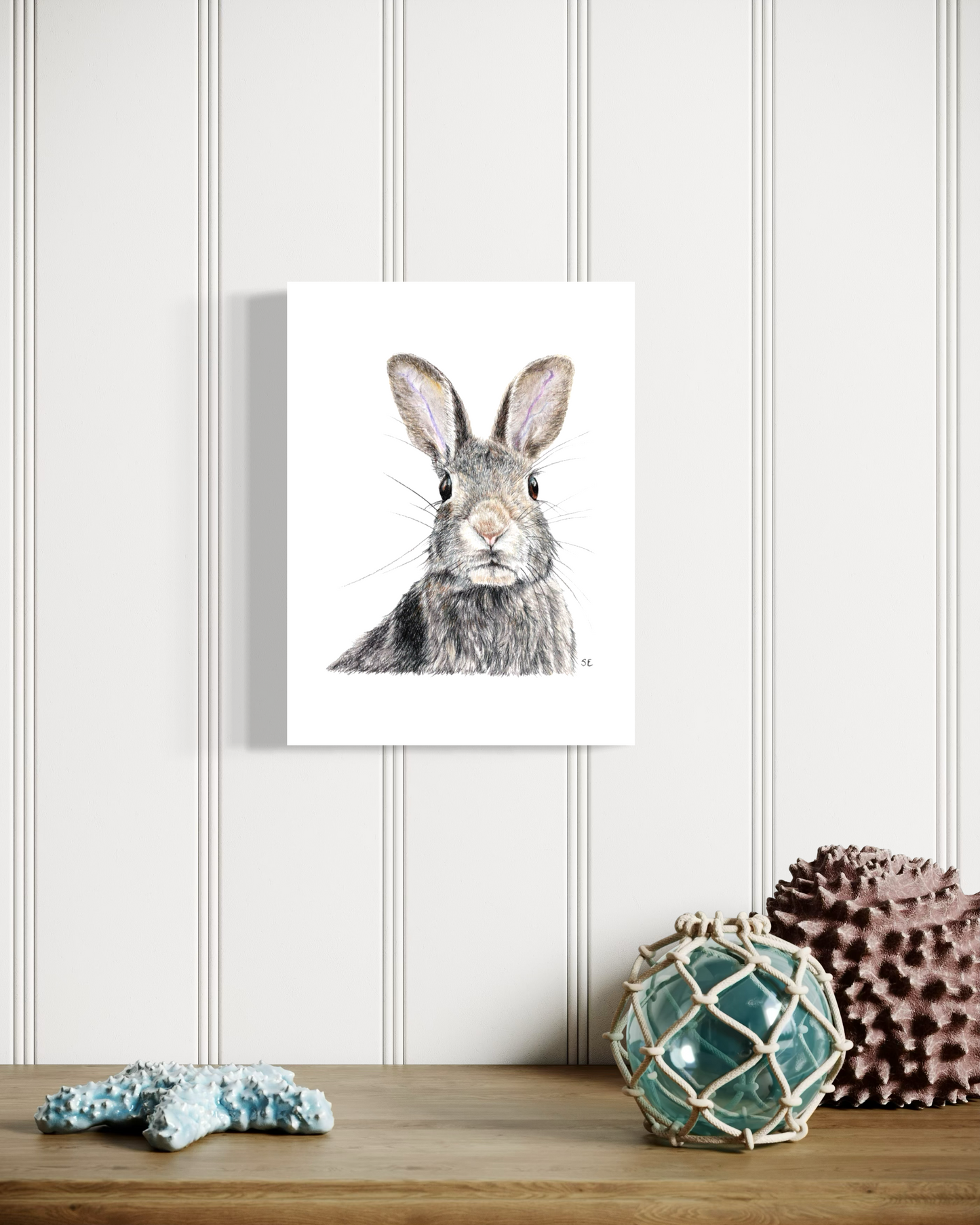 Rabbit 6 x 8 inch Giclee Print
