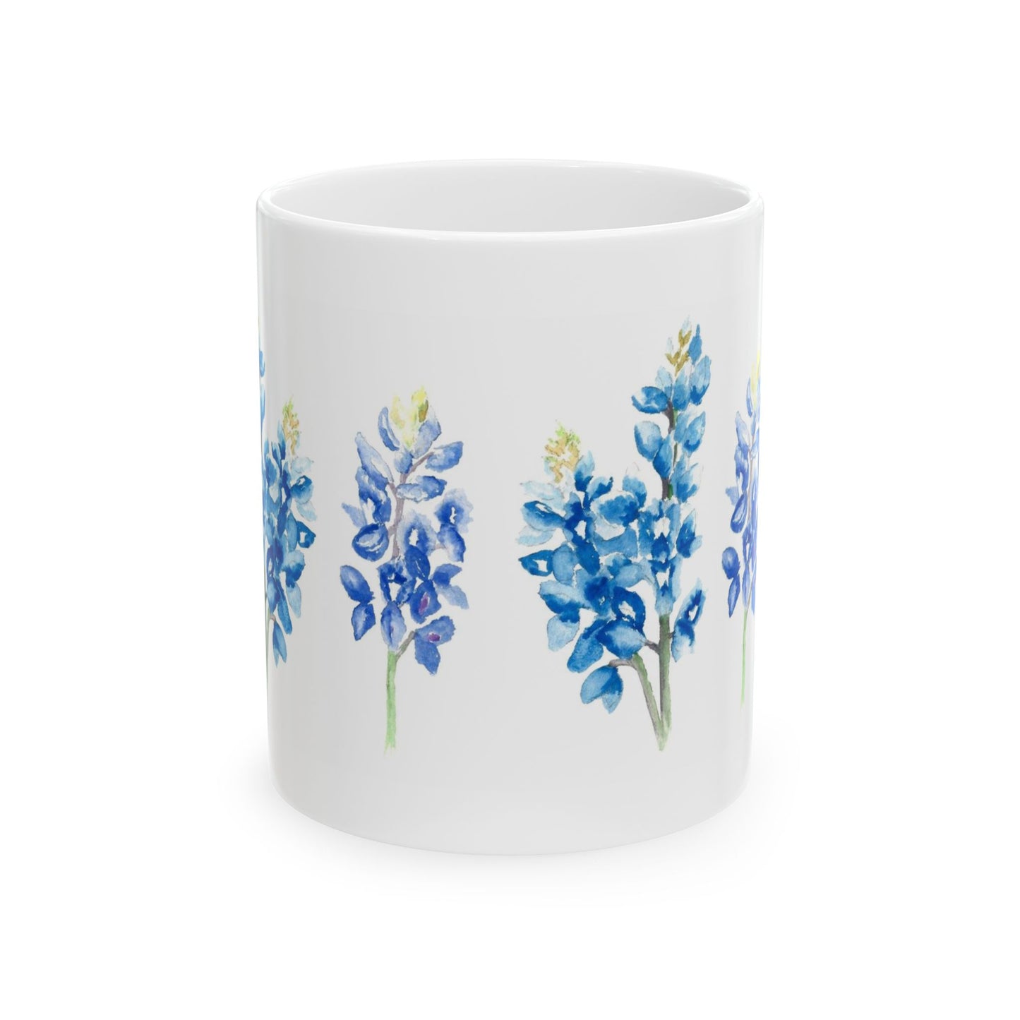 Texas Bluebonnets Ceramic Mug 11oz