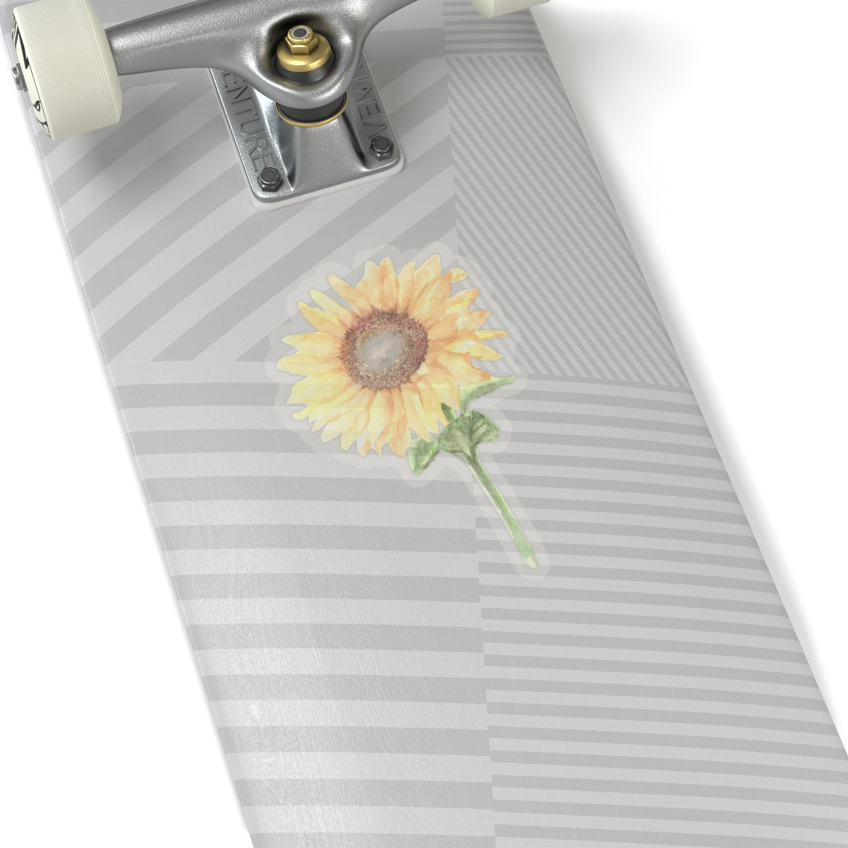 Watercolor Sunflower Kiss-Cut Stickers