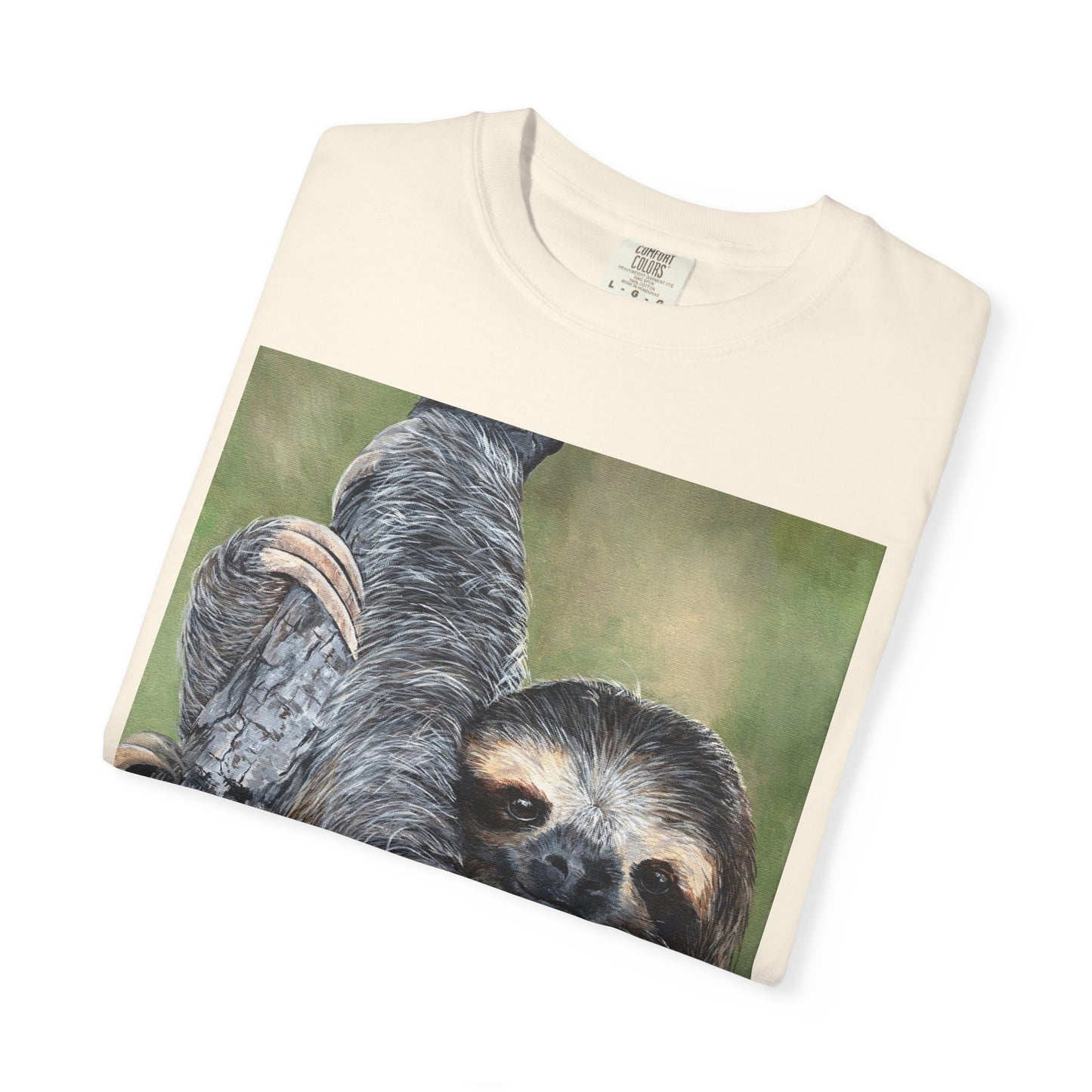 Unisex Garment-Dyed Sloth T-shirt