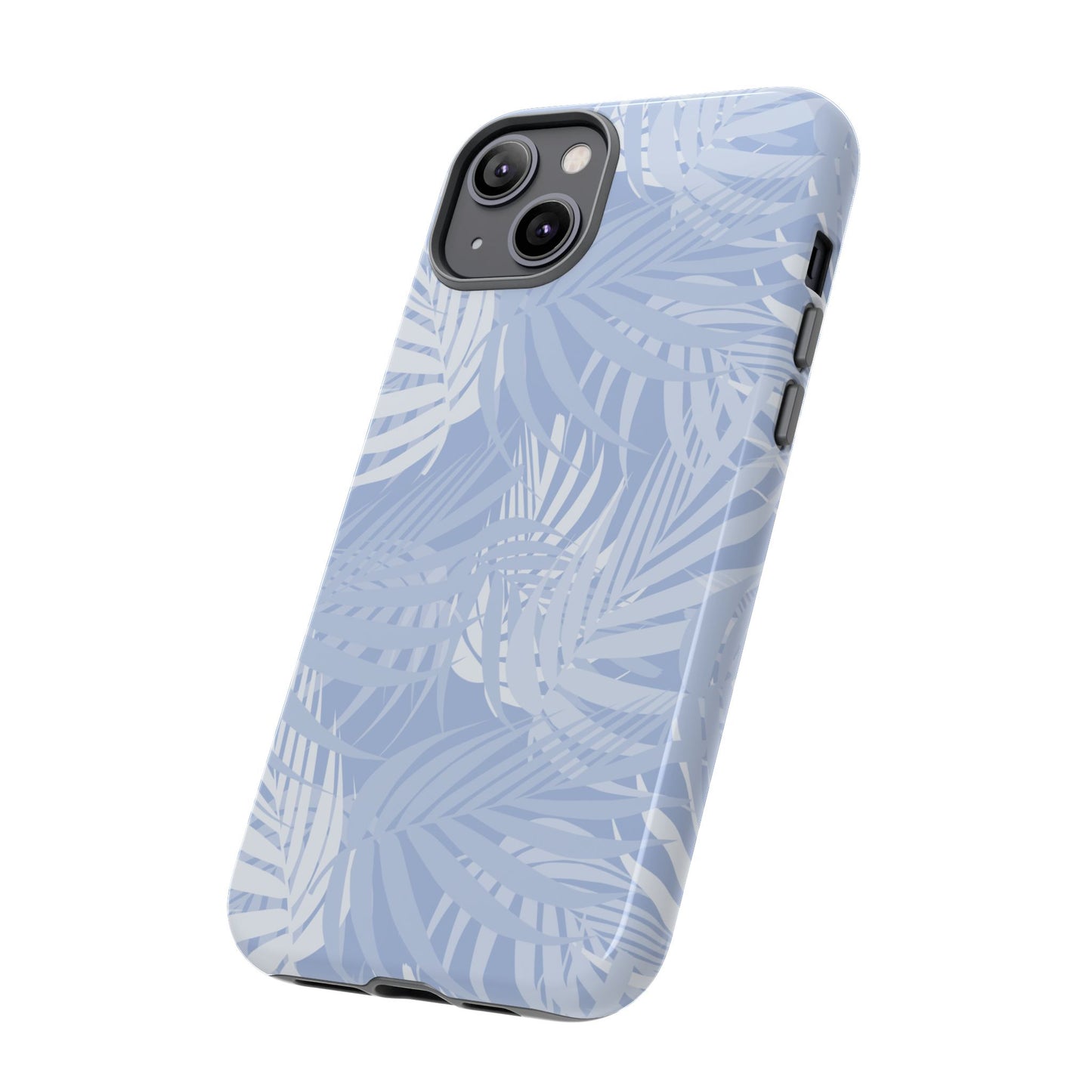 Tropical Palms in Blue Tough Cases