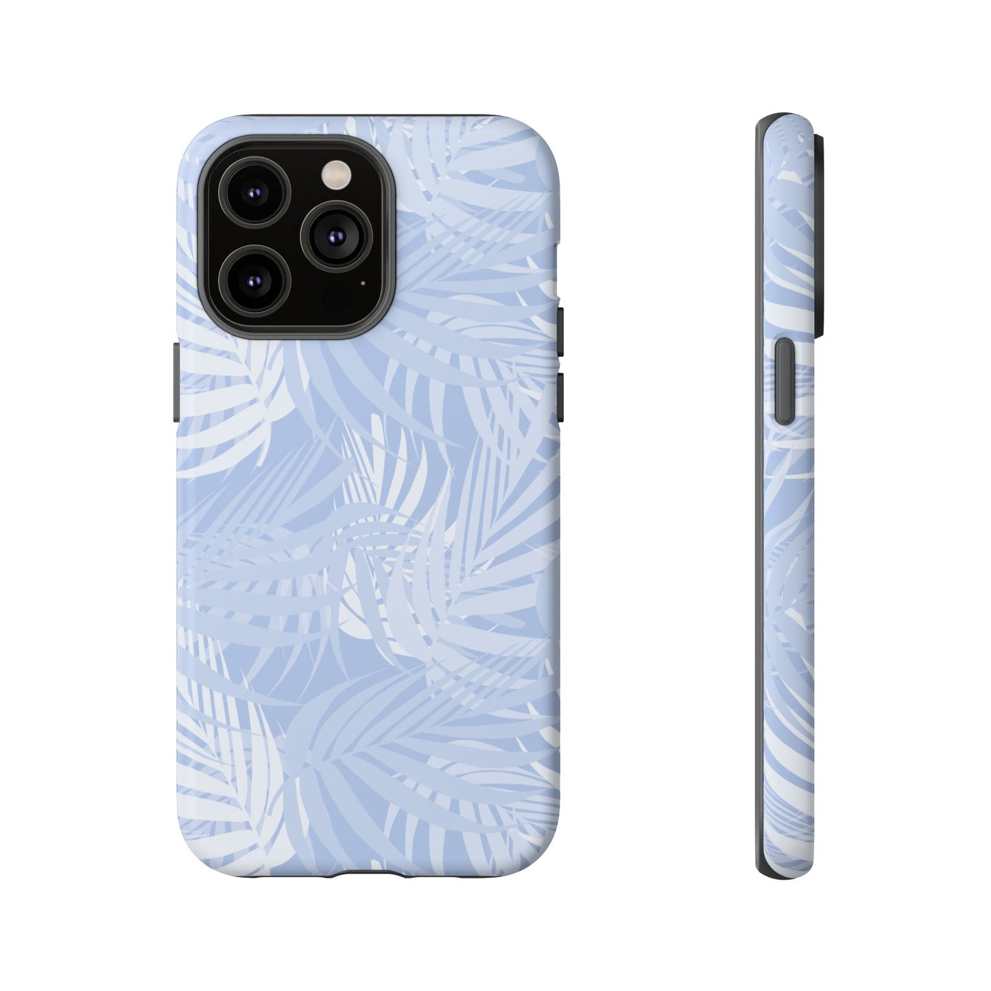 Tropical Palms in Blue Tough Cases