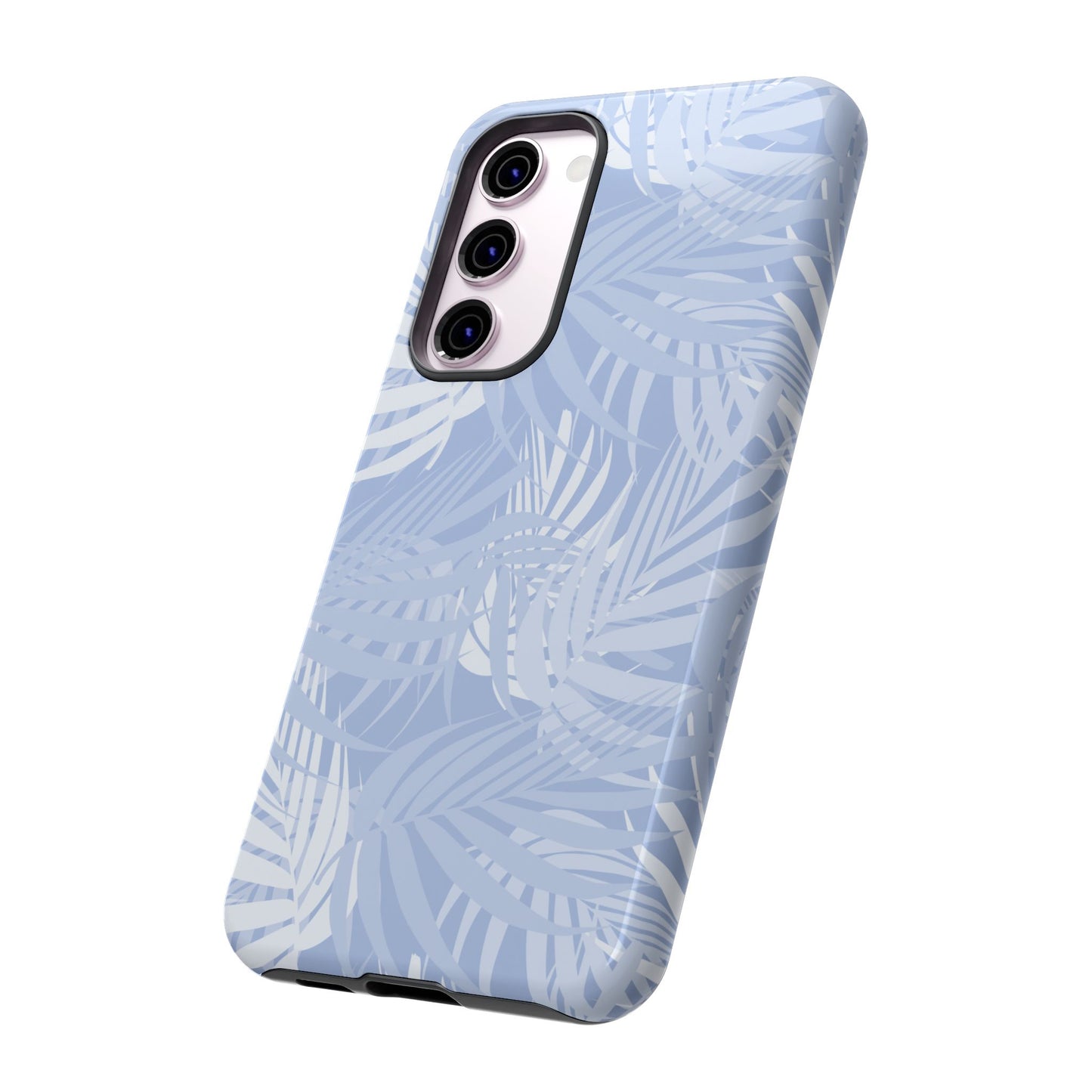 Tropical Palms in Blue Tough Cases