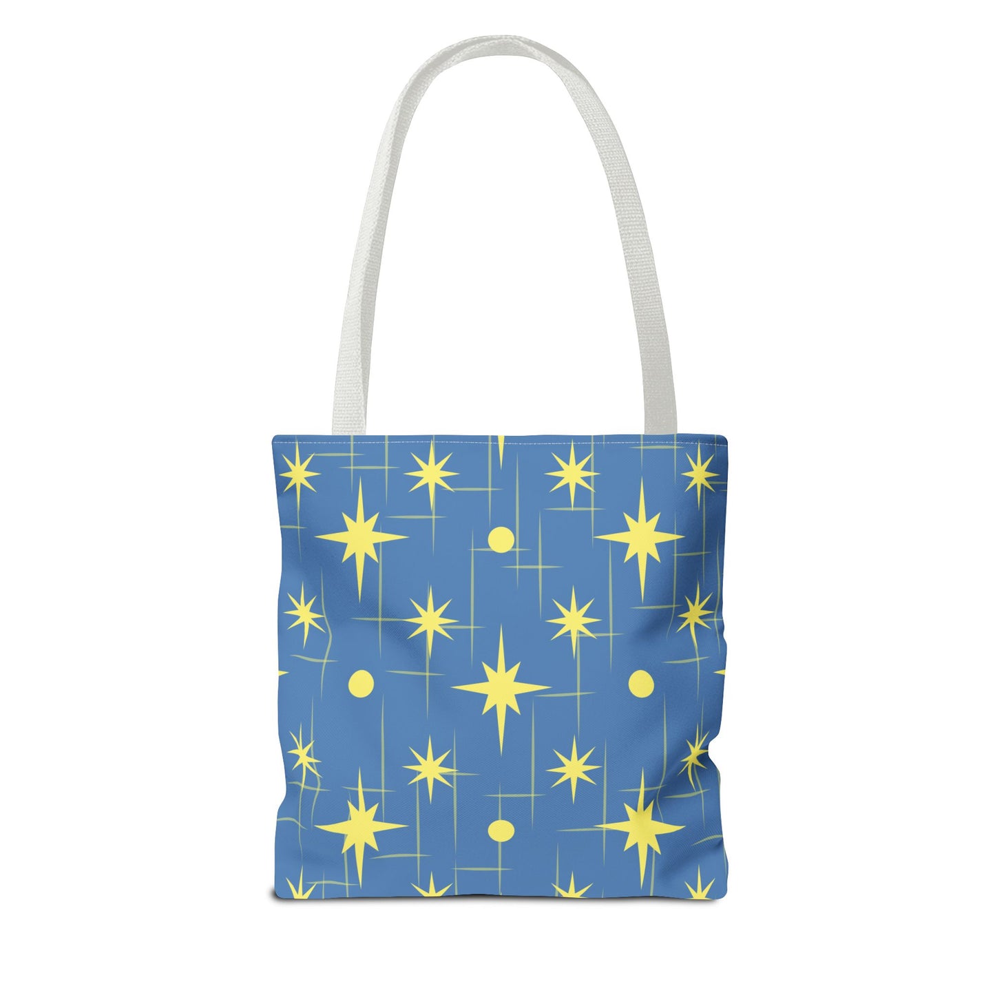 Reach for the Stars Tote Bag — Inspirational Star Pattern All-Over Print