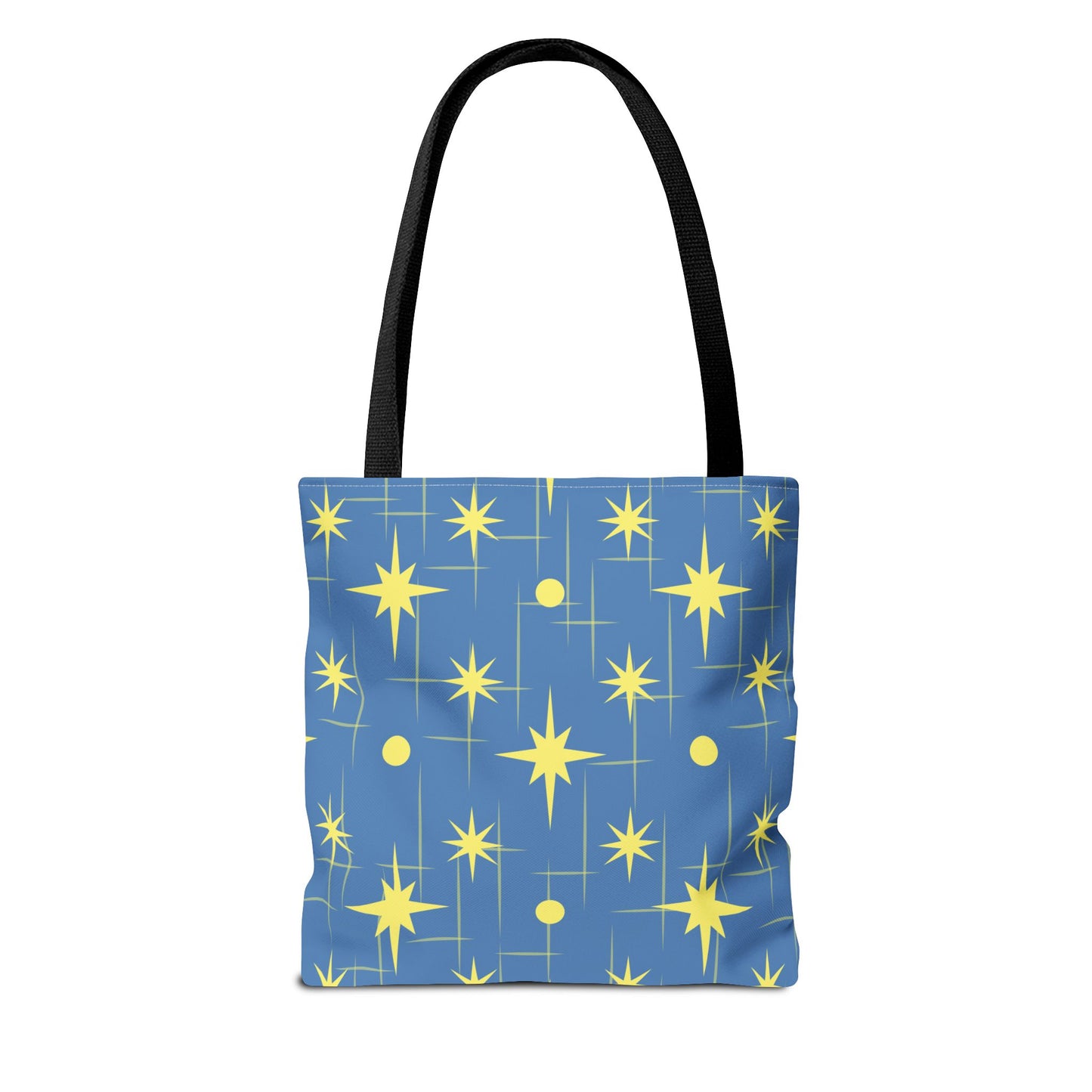 Reach for the Stars Tote Bag — Inspirational Star Pattern All-Over Print