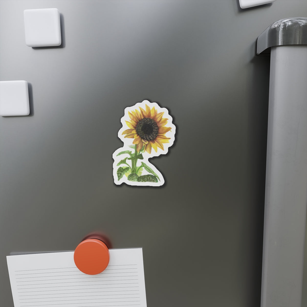 Sunflower Die-Cut Magnets