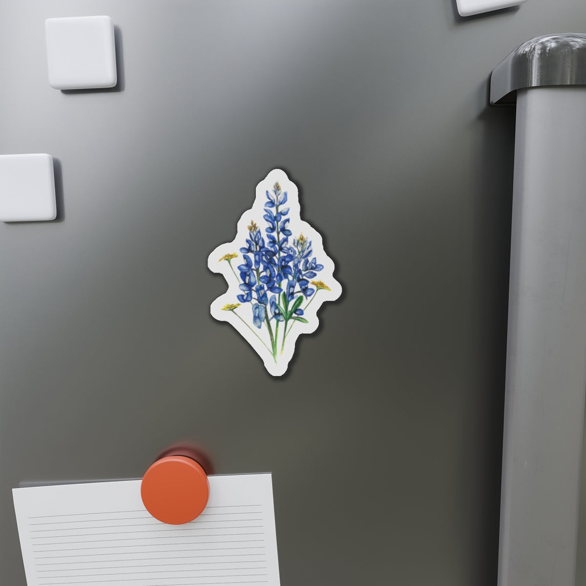 Bluebonnet and Wildflowers Die-Cut Magnets