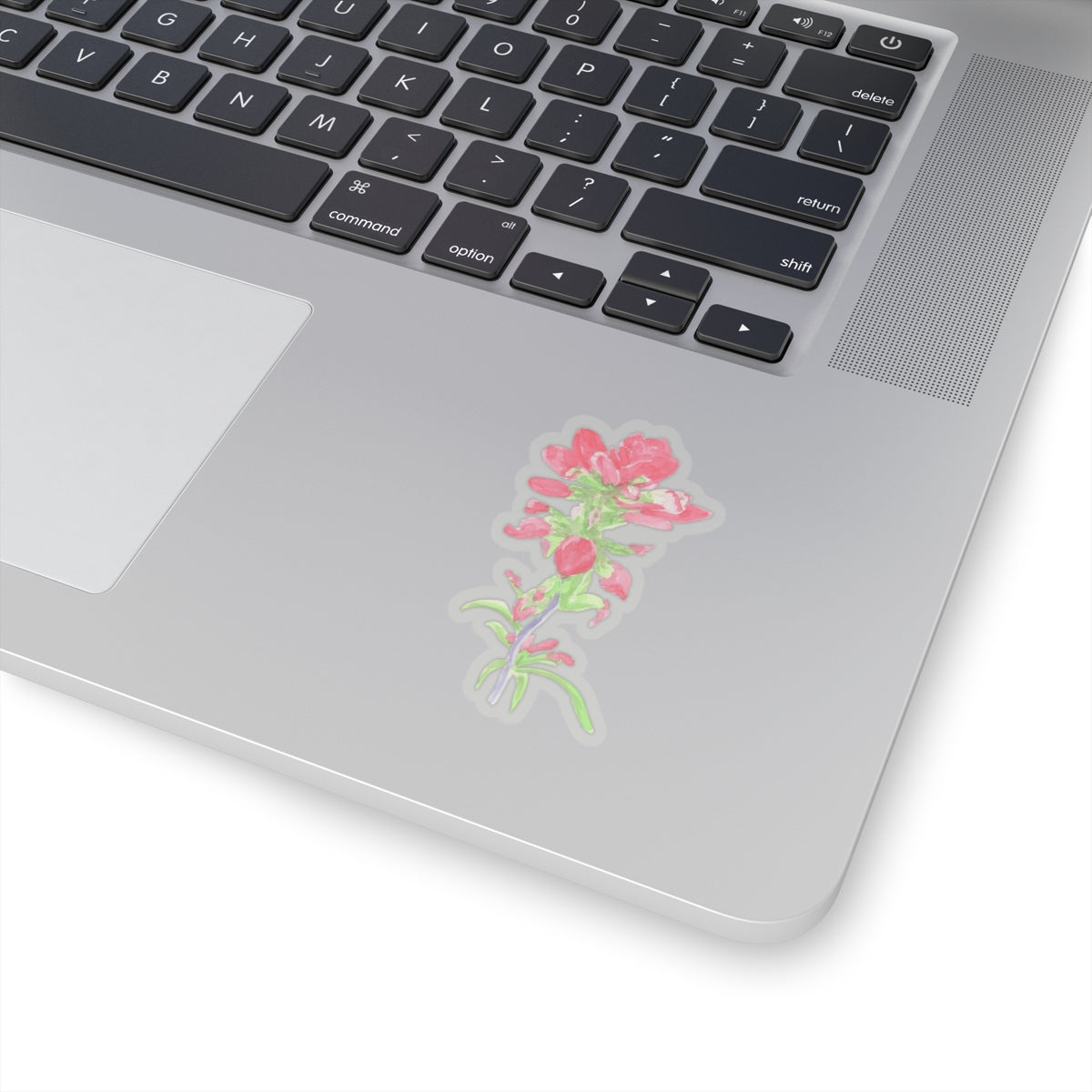 Watercolor Indian Paintbrush Kiss-Cut Stickers