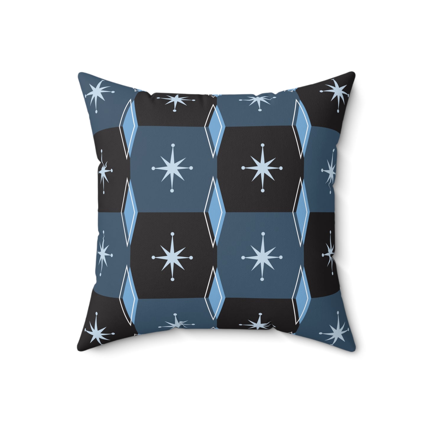 Mid-Century Starburst Decorative Pillow