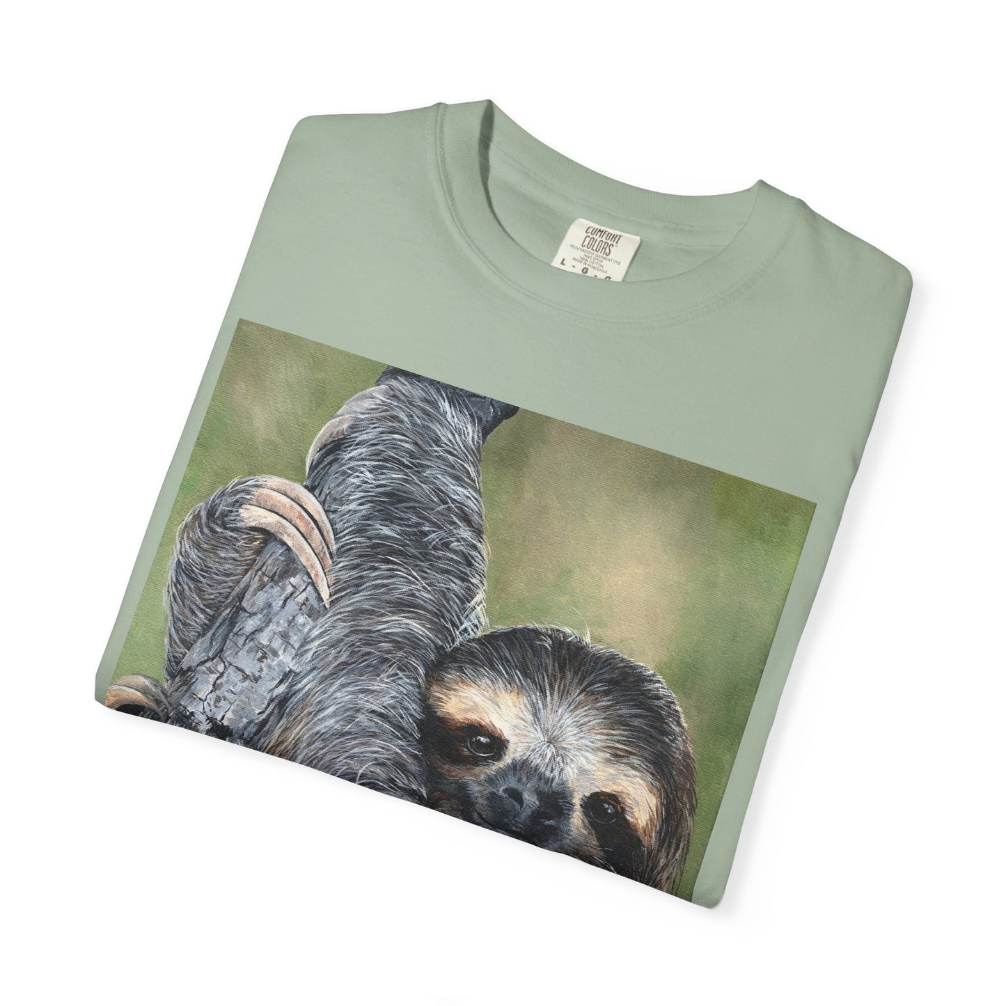 Unisex Garment-Dyed Sloth T-shirt