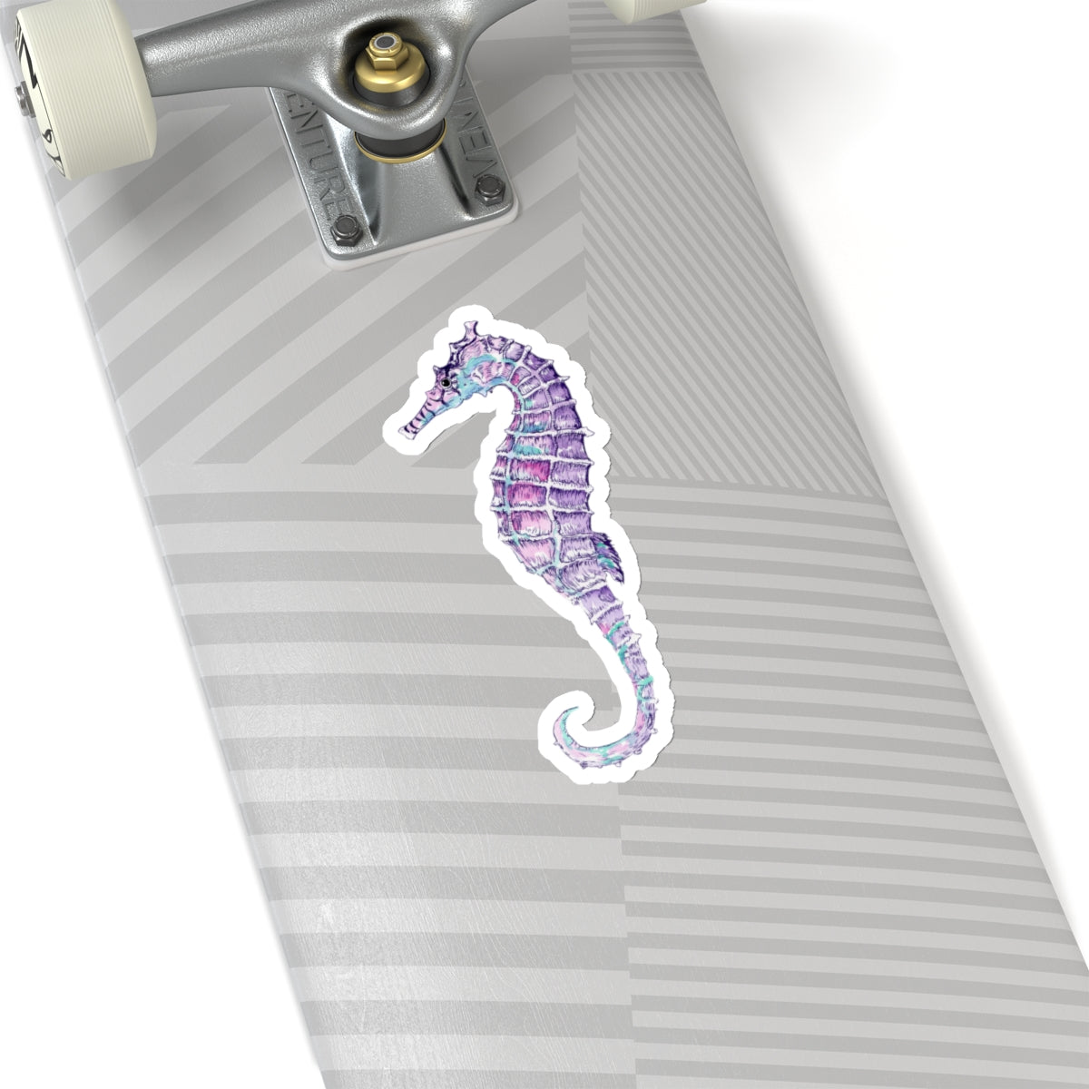 Watercolor Seahorse Kiss-Cut Stickers