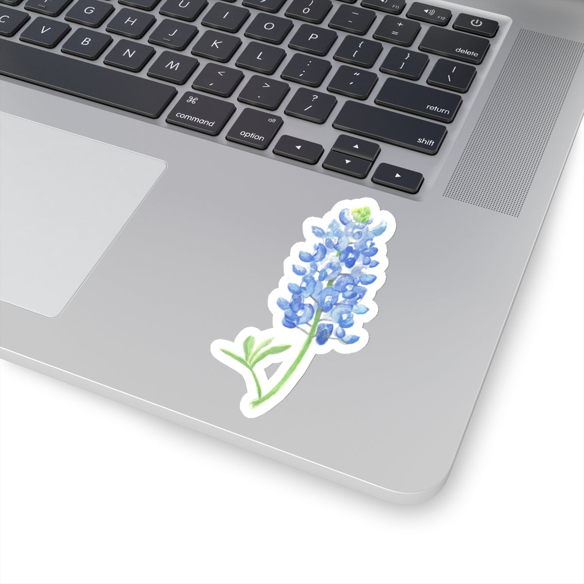 Watercolor Bluebonnet Kiss-Cut Stickers