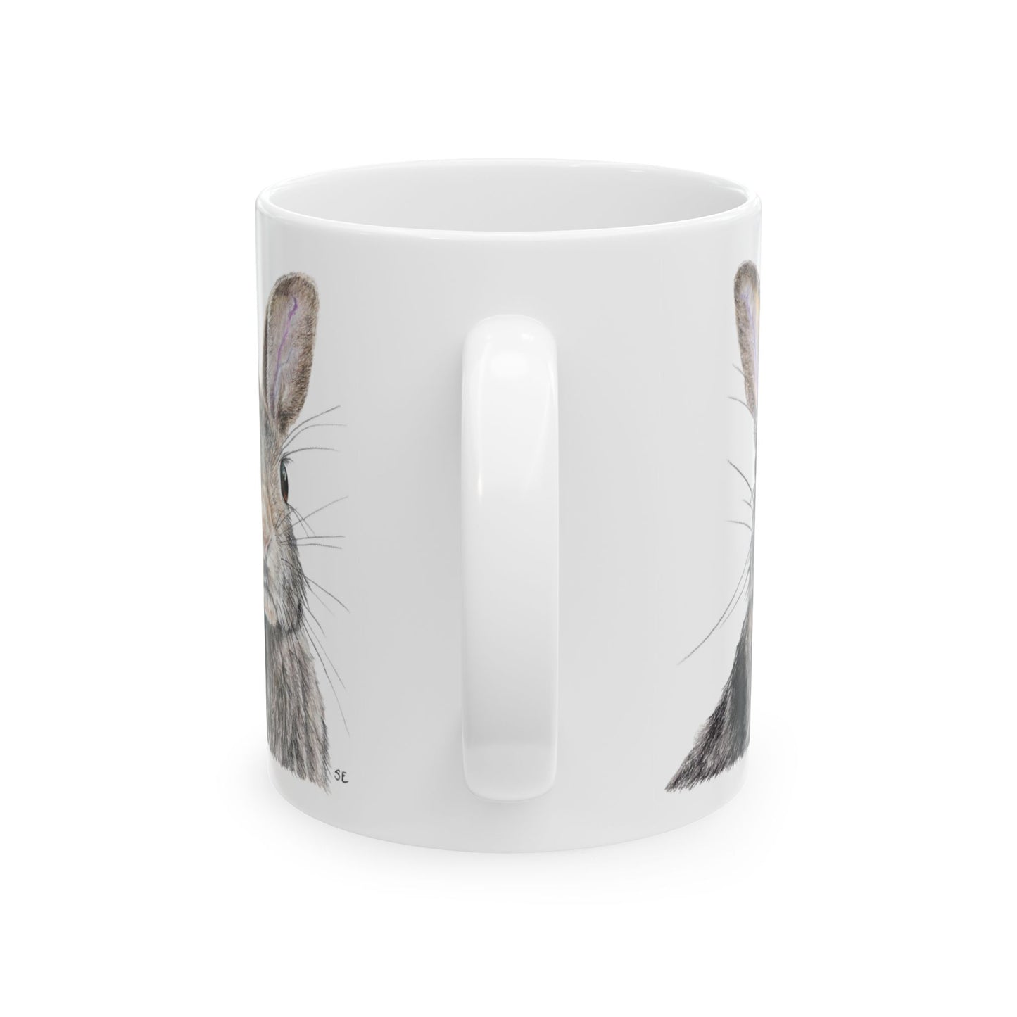 Rabbit Ceramic Mug, (11oz, 15oz)