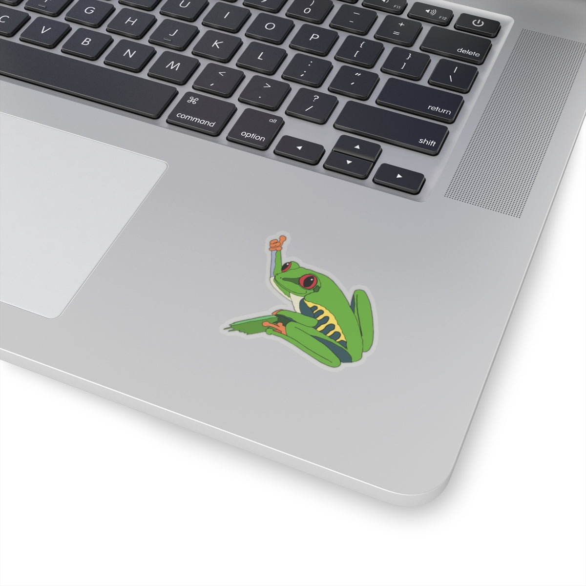 Red Eyed Tree Frog Thumbs Up Kiss-Cut Stickers