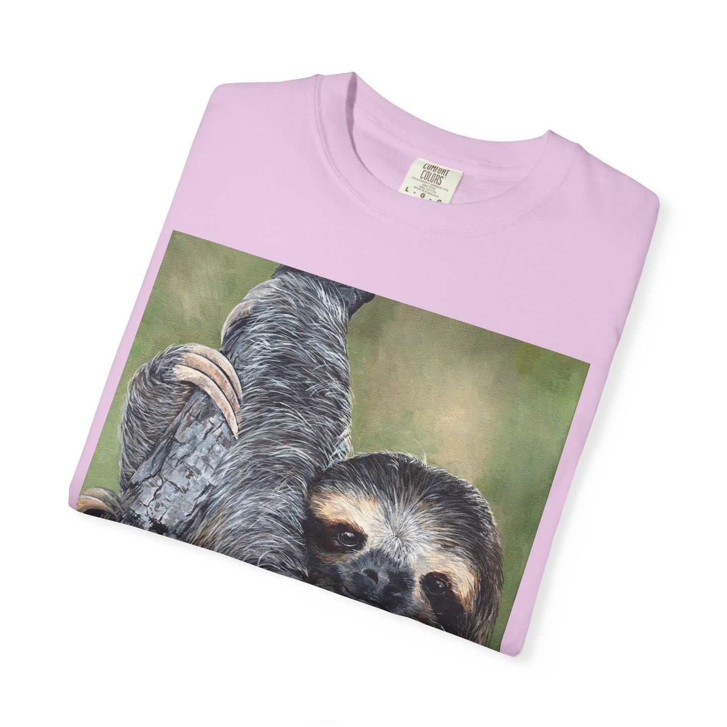 Unisex Garment-Dyed Sloth T-shirt