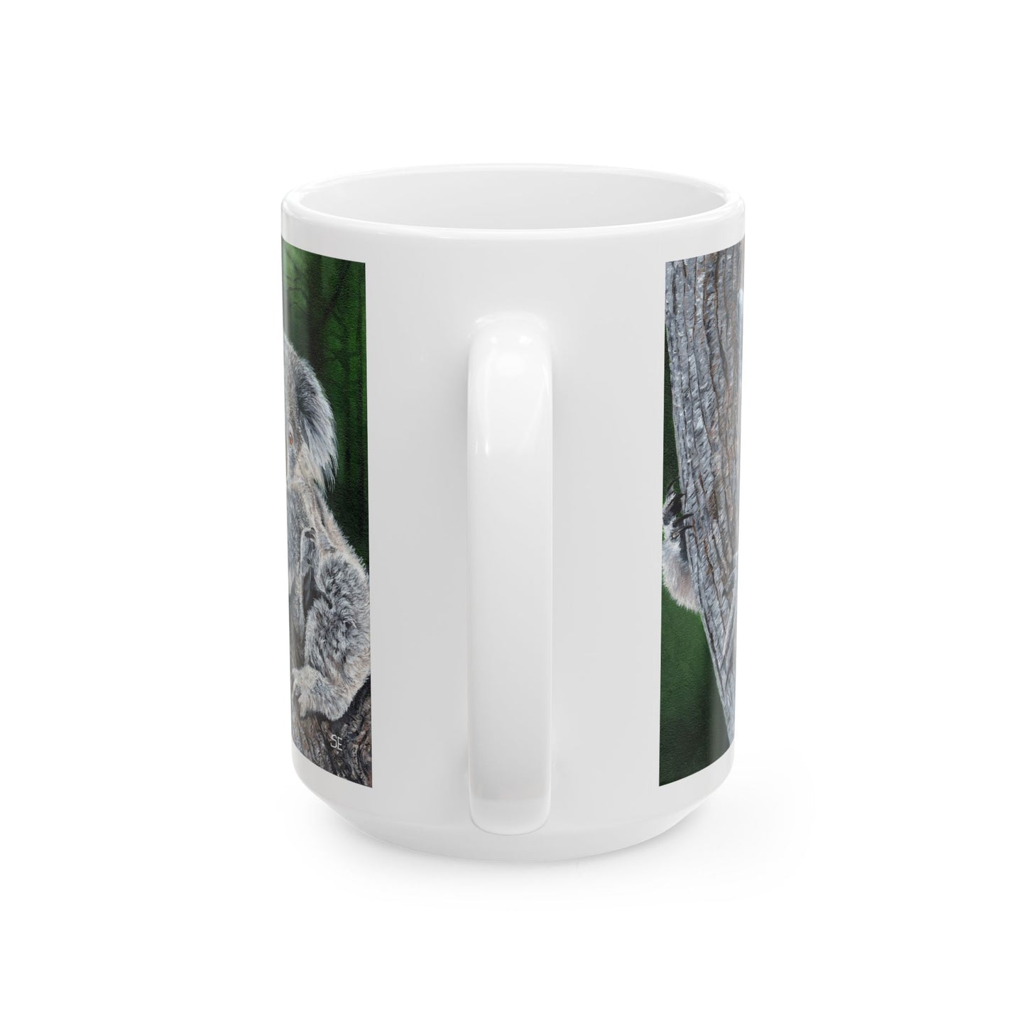 Koala Ceramic Mug — Cute Koala Coffee Cup (11oz, 15oz)