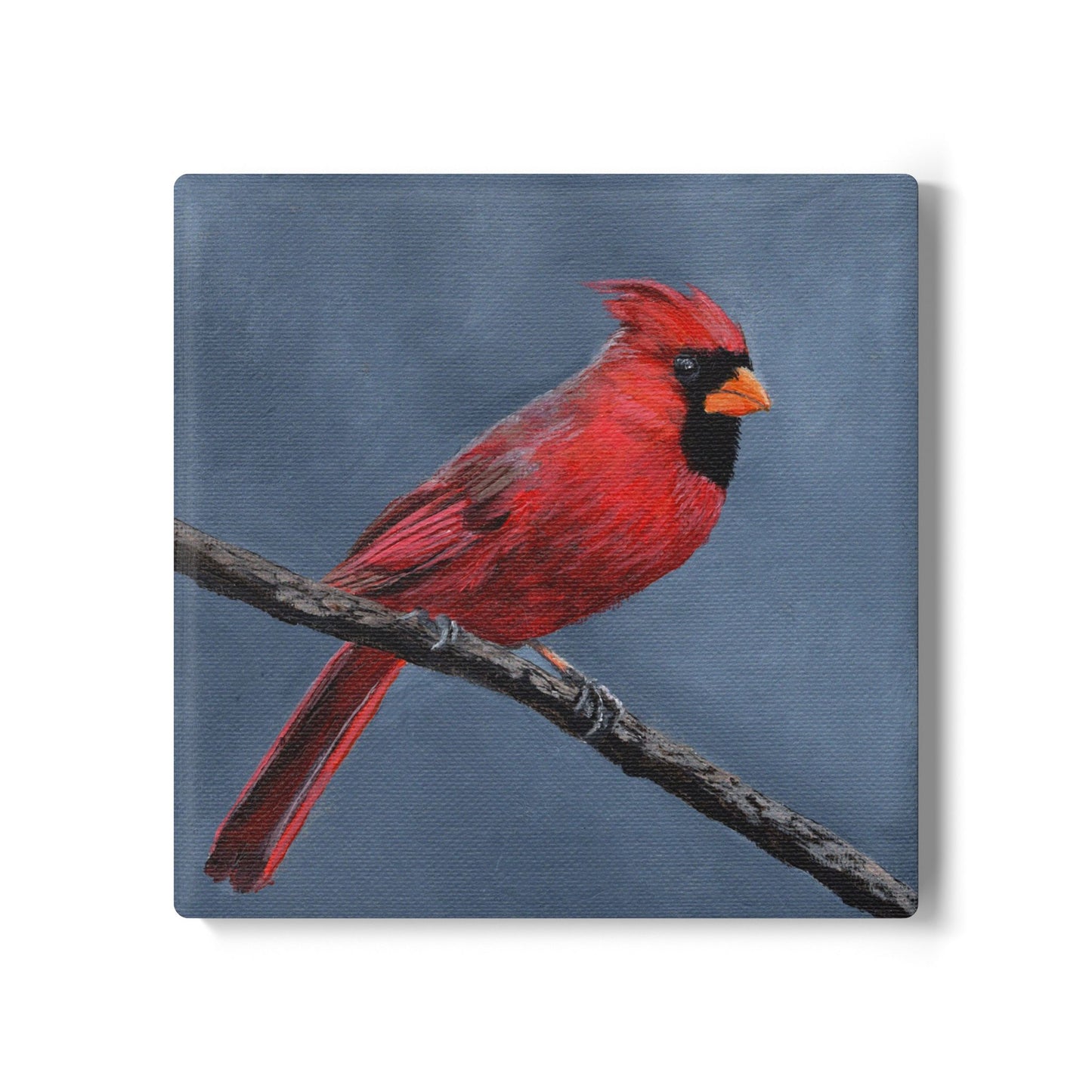 Cardinal Ceramic Coaster – Red Bird Nature Drink Coaster