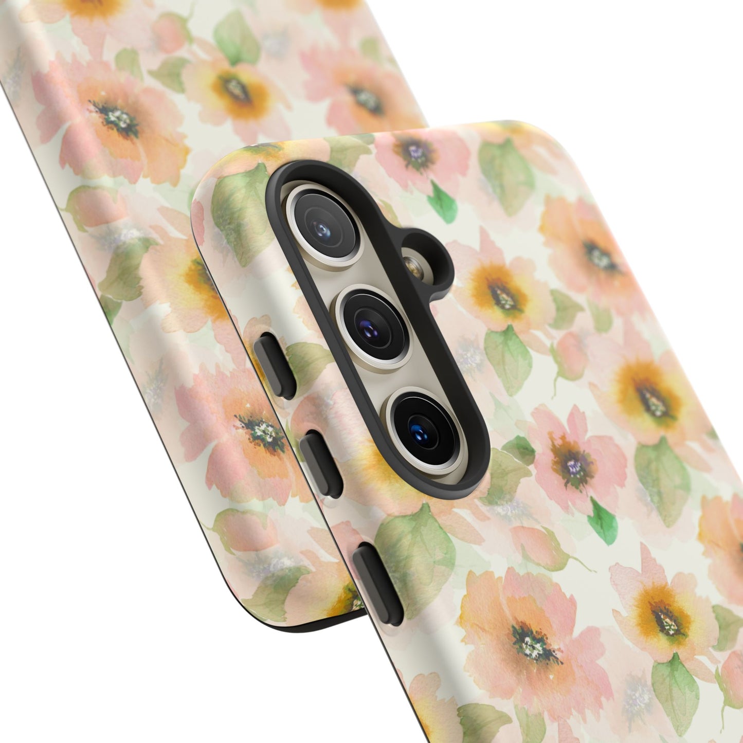 Soft Floral Pattern Tough Phone Cases