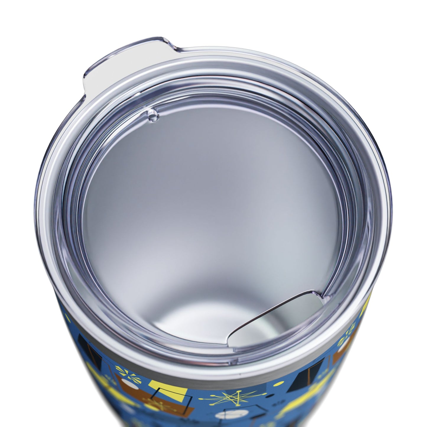 20oz Ringneck Tumbler — Mid-Century Retro Atomic Pattern