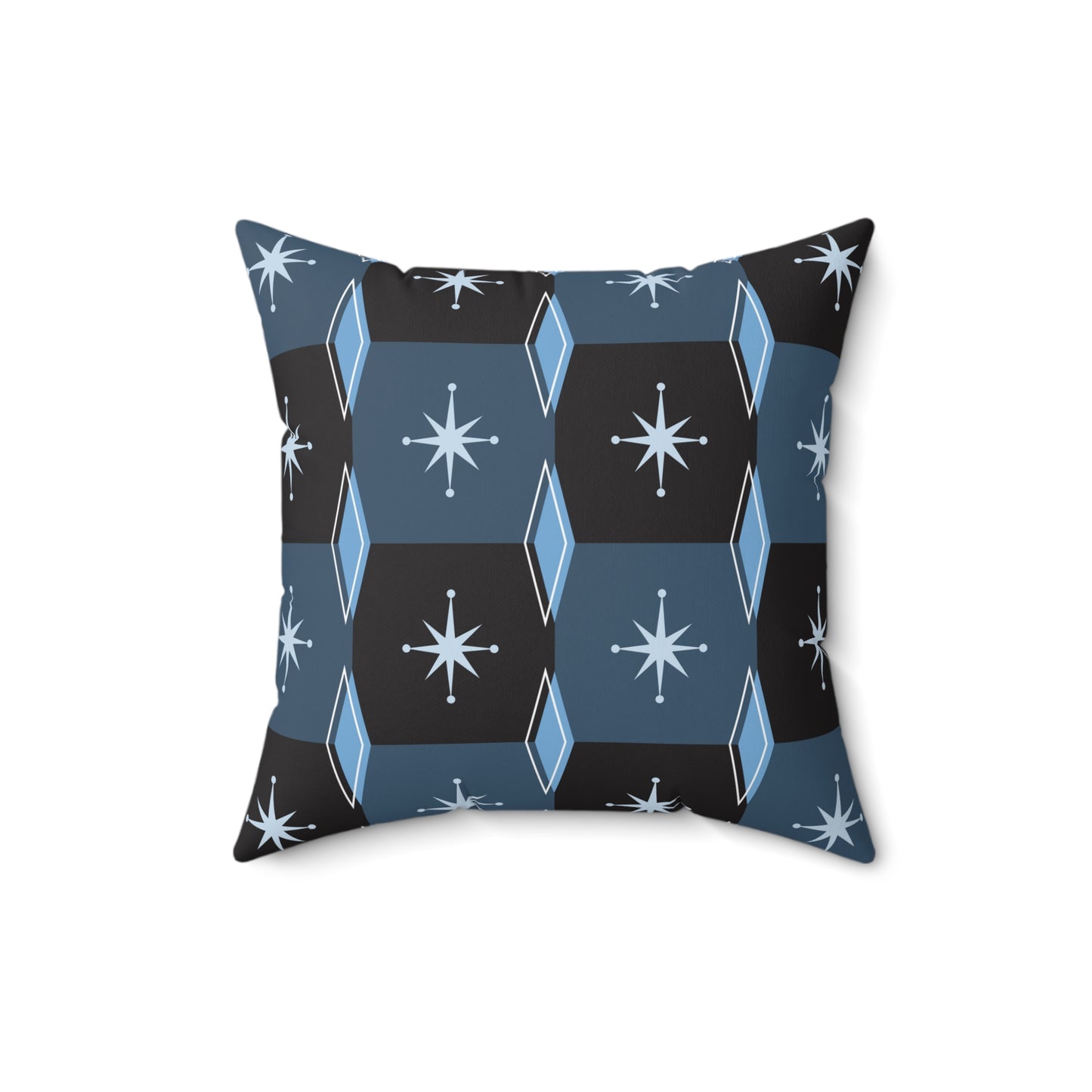 Mid-Century Starburst Decorative Pillow