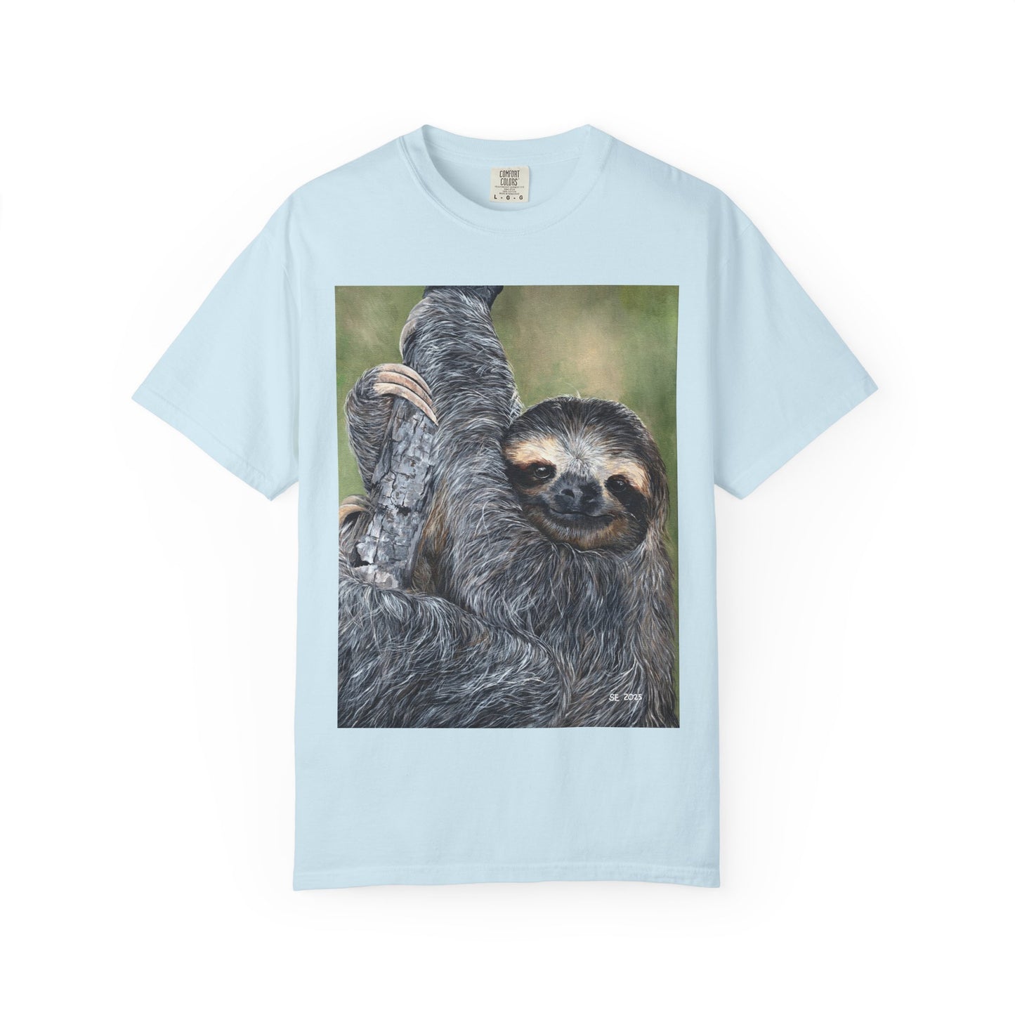 Unisex Garment-Dyed Sloth T-shirt