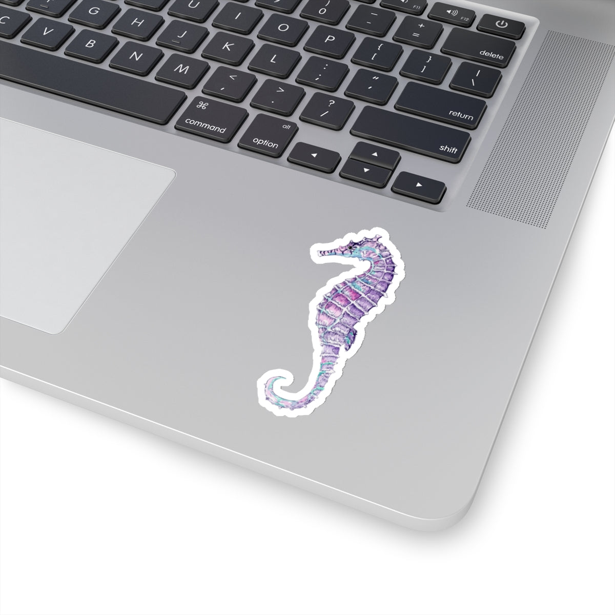 Watercolor Seahorse Kiss-Cut Stickers