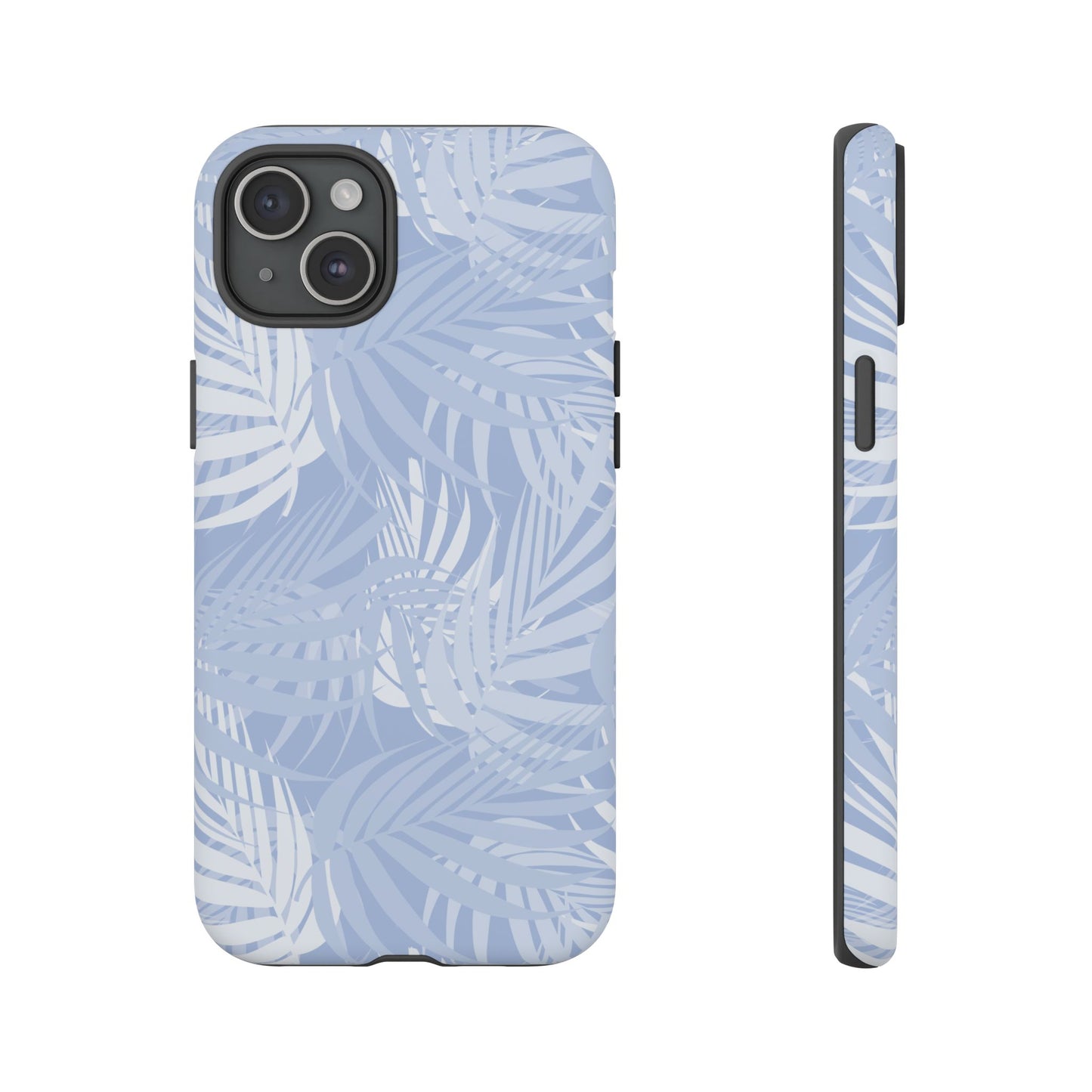 Tropical Palms in Blue Tough Cases