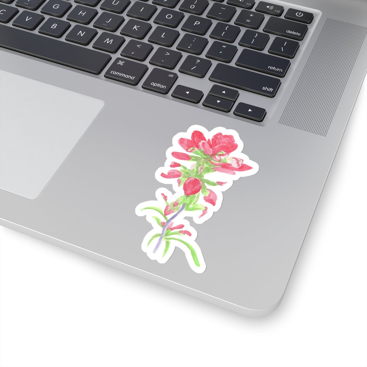 Watercolor Indian Paintbrush Kiss-Cut Stickers