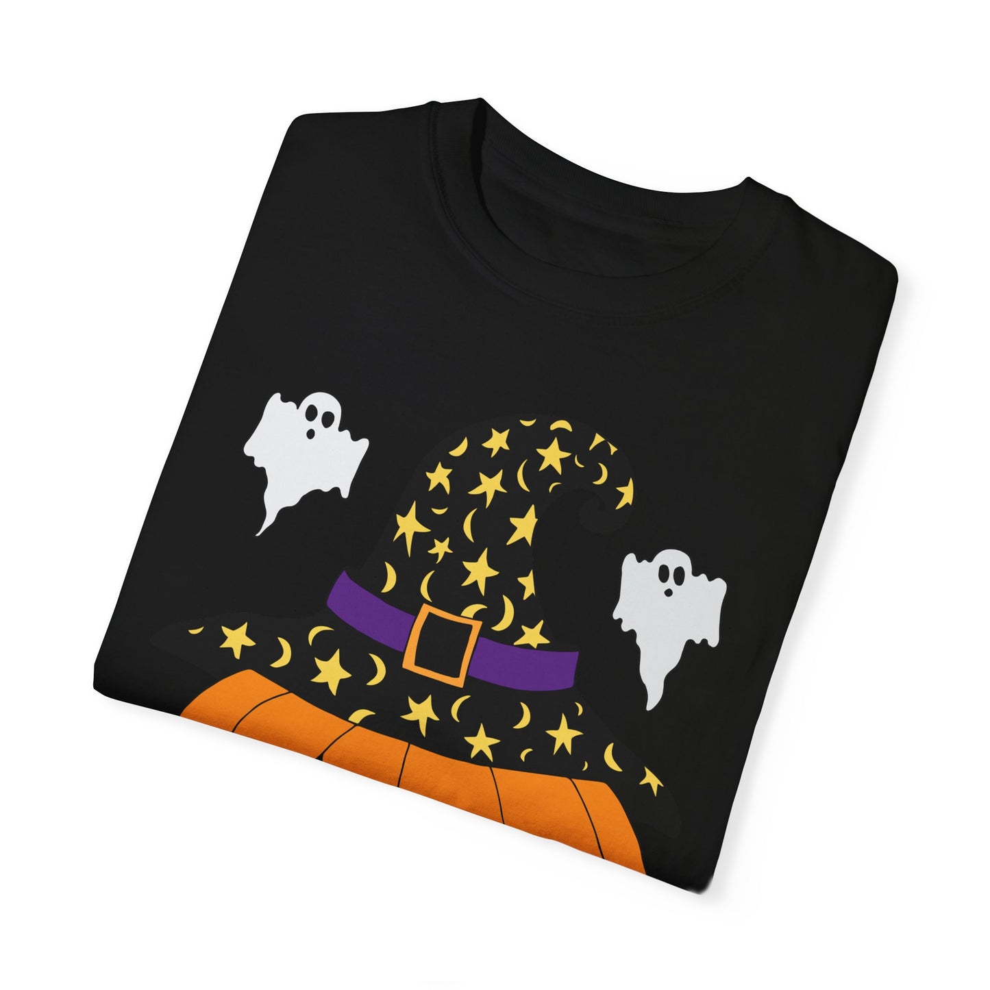 Halloween Jack O'Lantern Unisex Garment-Dyed T-shirt