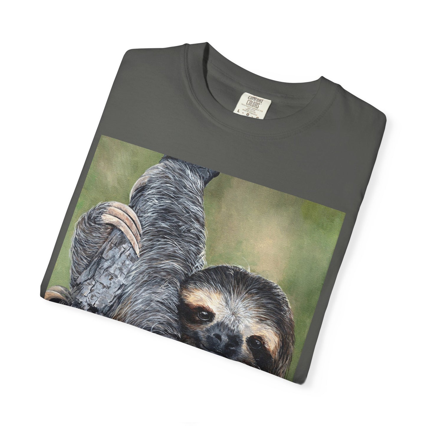 Unisex Garment-Dyed Sloth T-shirt