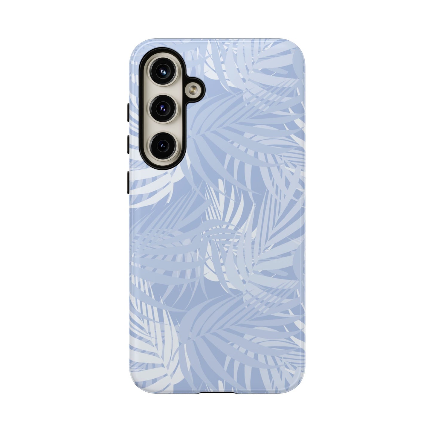 Tropical Palms in Blue Tough Cases