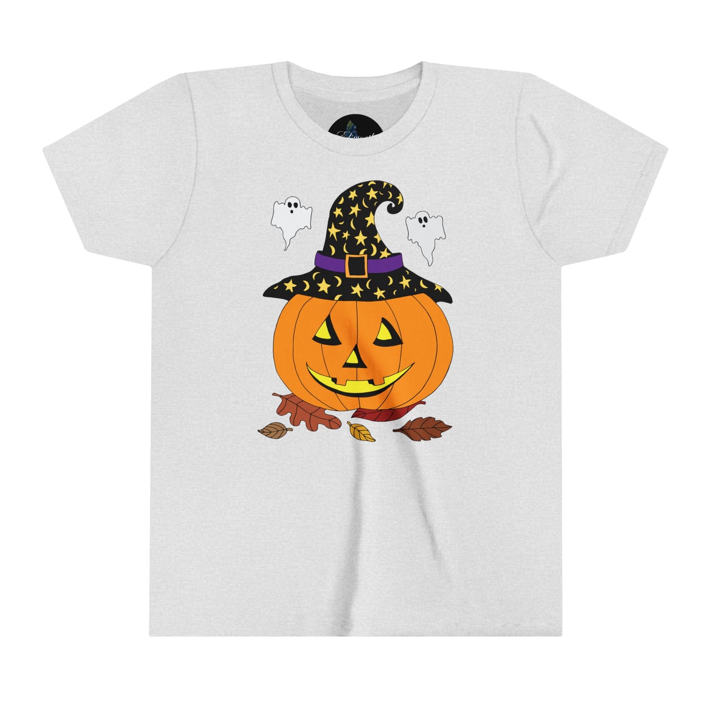 Halloween Jack O'Lantern Youth Short Sleeve Tee