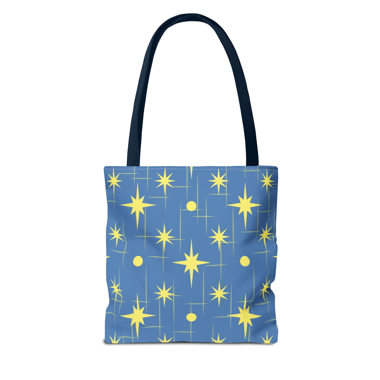 Reach for the Stars Tote Bag — Inspirational Star Pattern All-Over Print