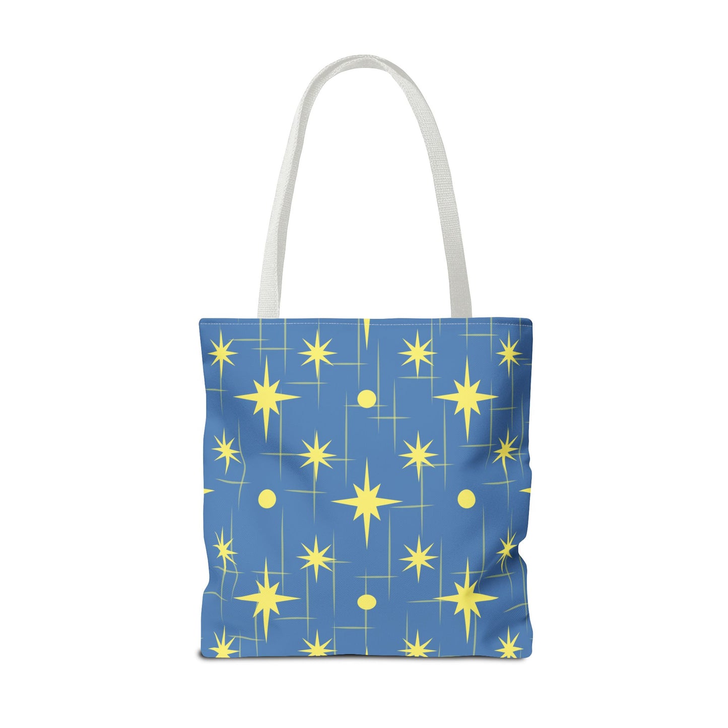 Reach for the Stars Tote Bag — Inspirational Star Pattern All-Over Print