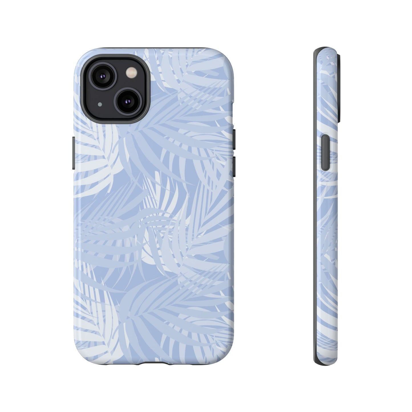 Tropical Palms in Blue Tough Cases