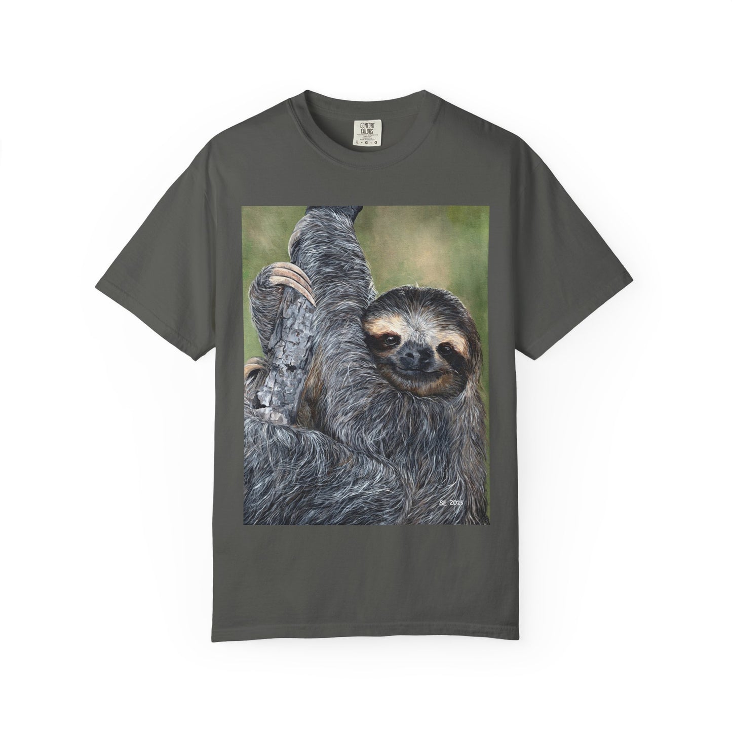Unisex Garment-Dyed Sloth T-shirt