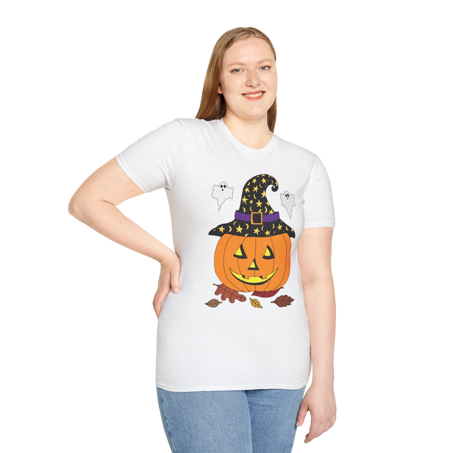 Halloween Jack O'Lantern Unisex Softstyle T-Shirt