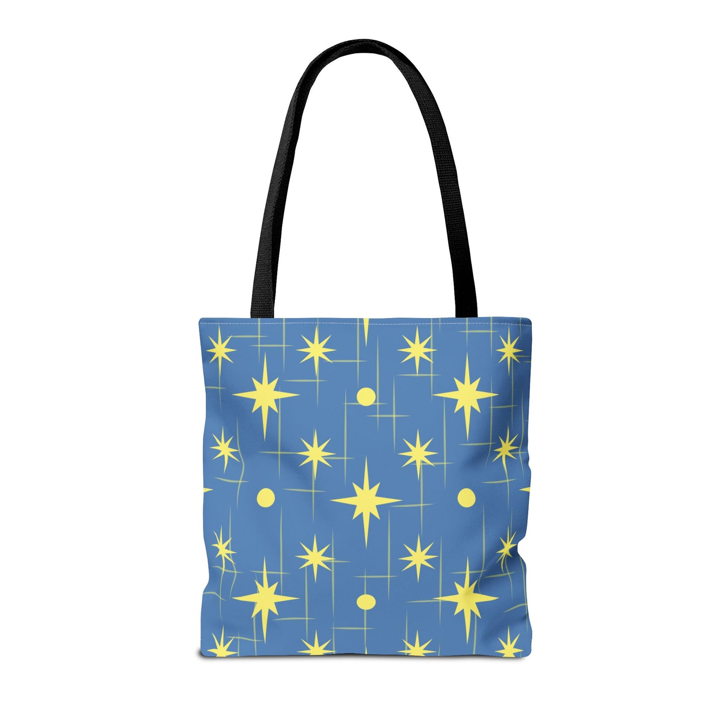 Reach for the Stars Tote Bag — Inspirational Star Pattern All-Over Print