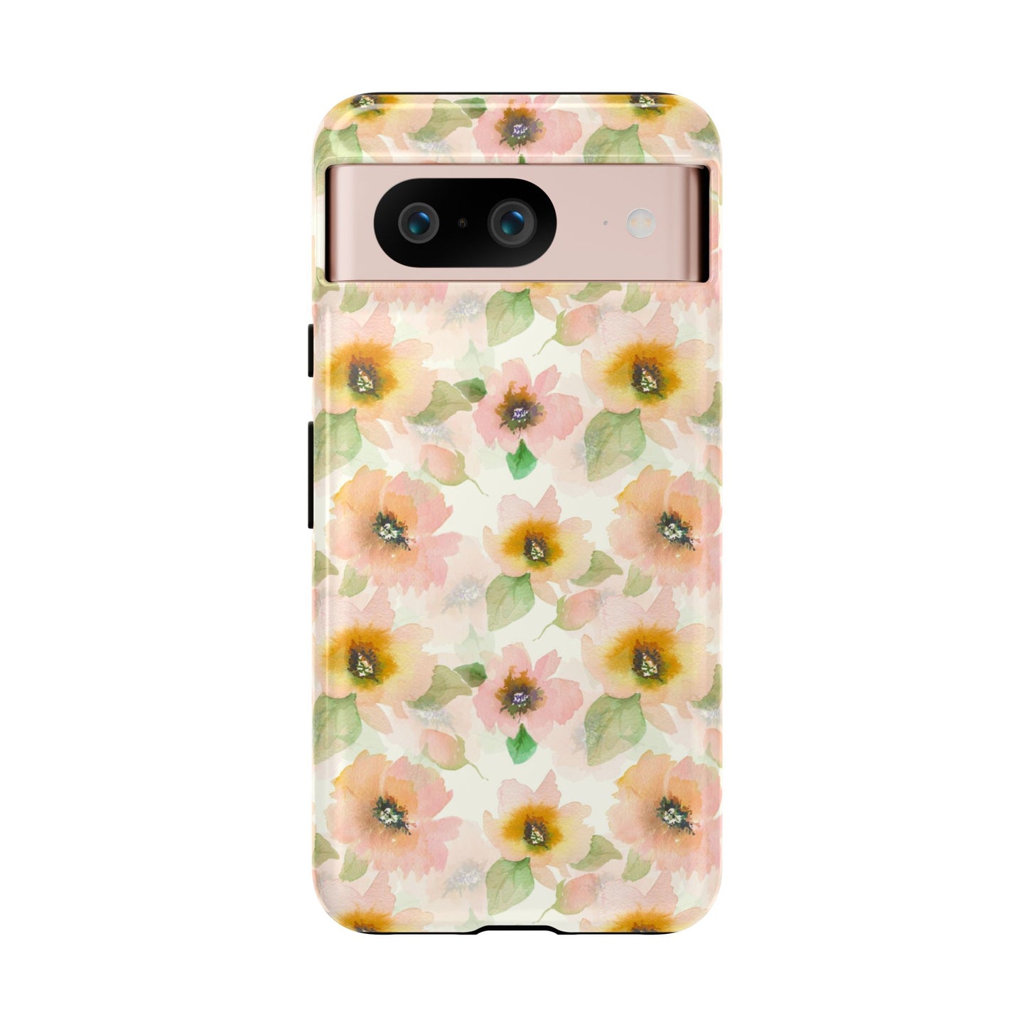 Soft Floral Pattern Tough Phone Cases