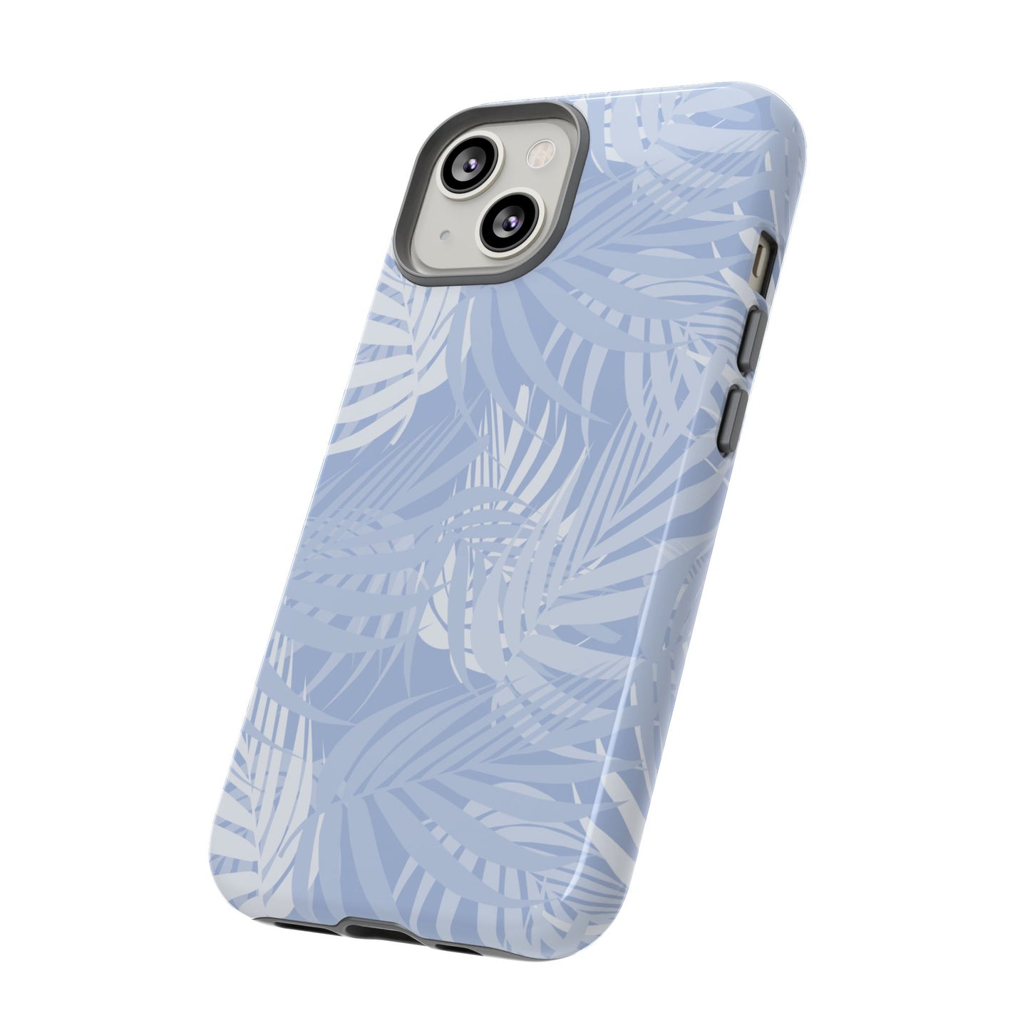 Tropical Palms in Blue Tough Cases