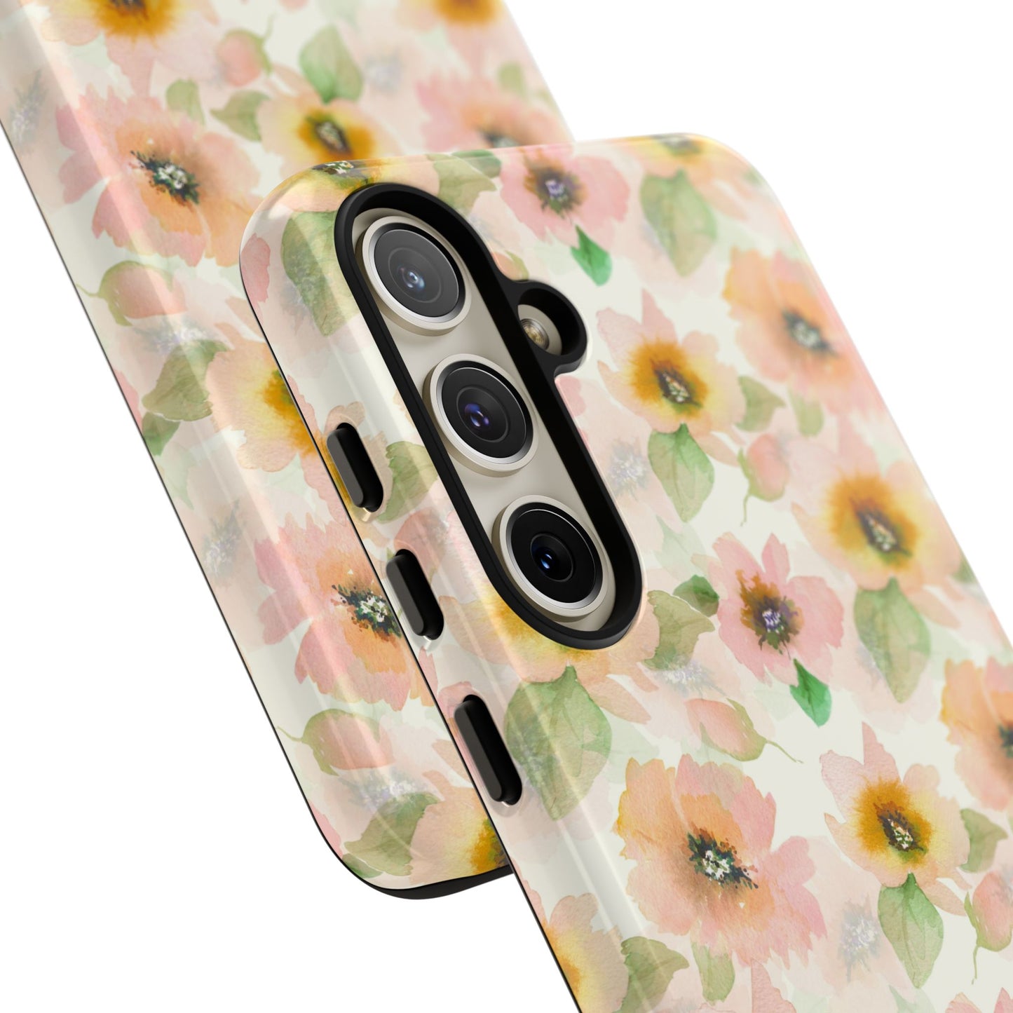 Soft Floral Pattern Tough Phone Cases