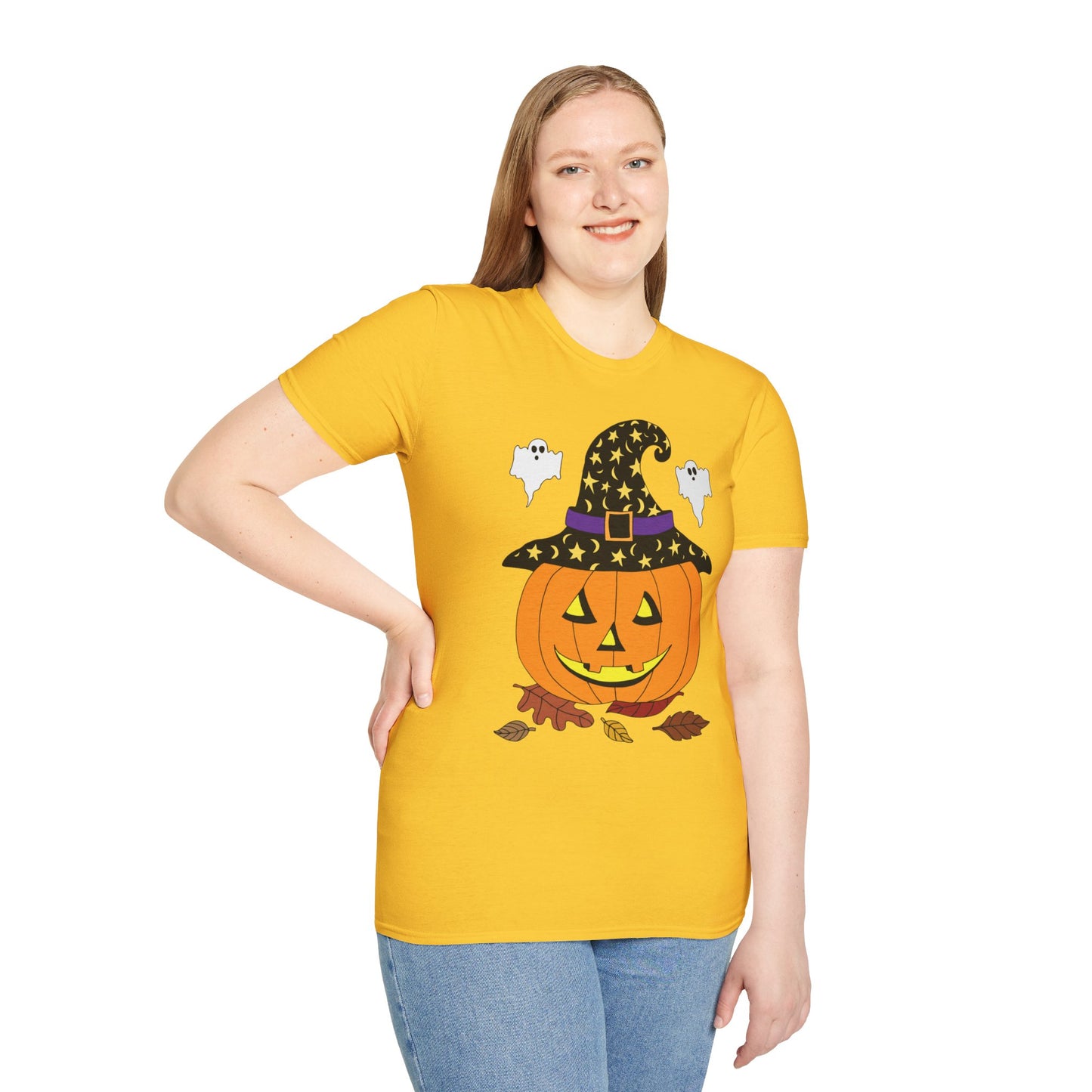 Halloween Jack O'Lantern Unisex Softstyle T-Shirt