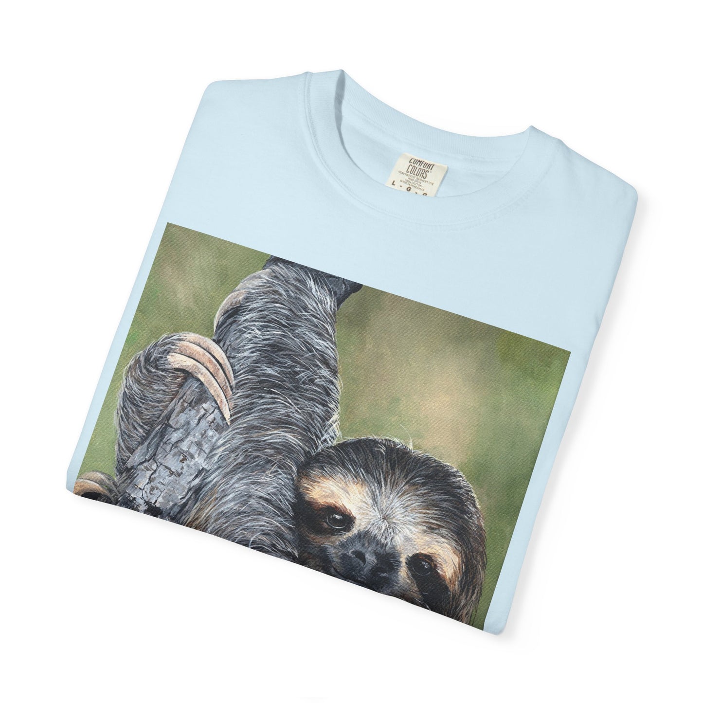 Unisex Garment-Dyed Sloth T-shirt