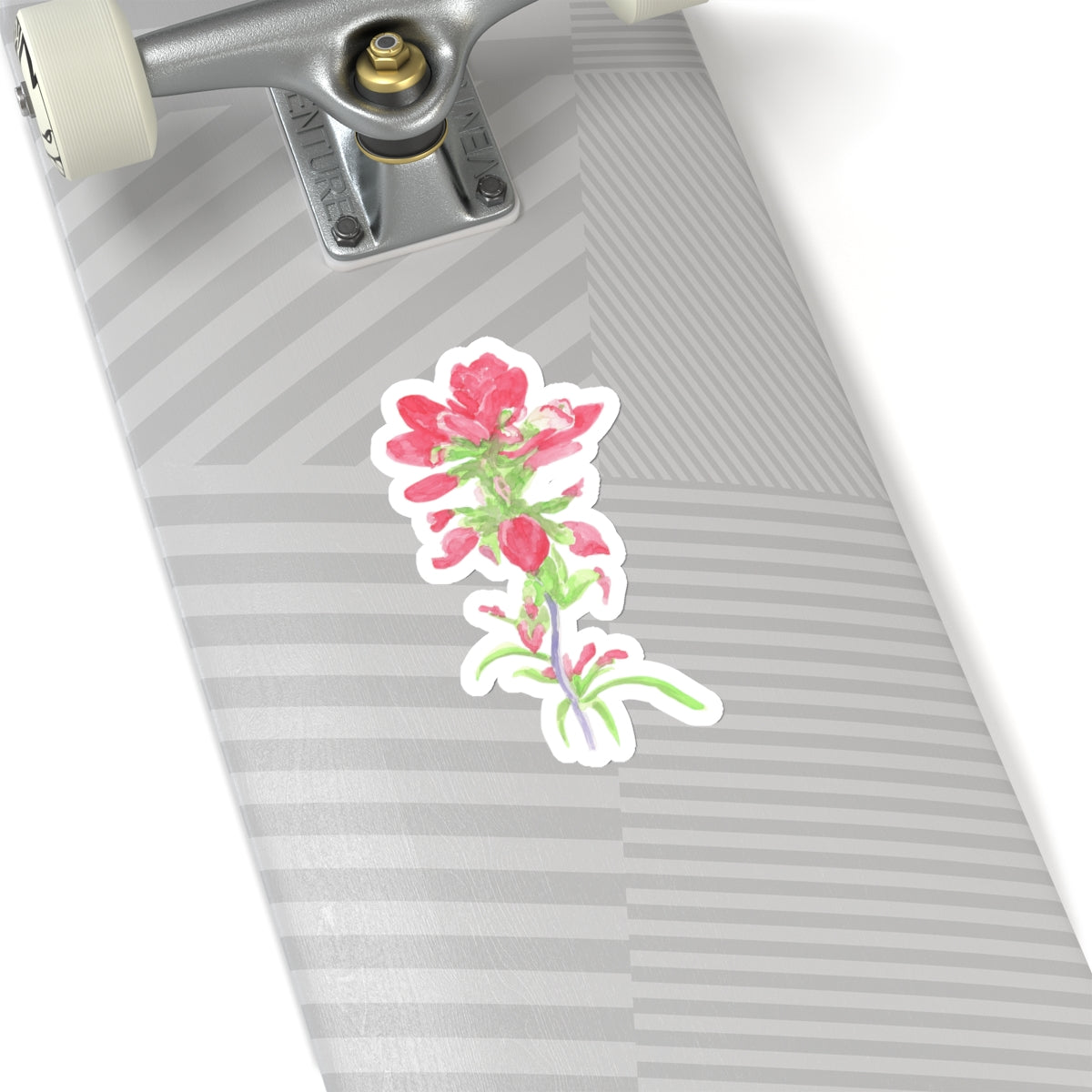 Watercolor Indian Paintbrush Kiss-Cut Stickers