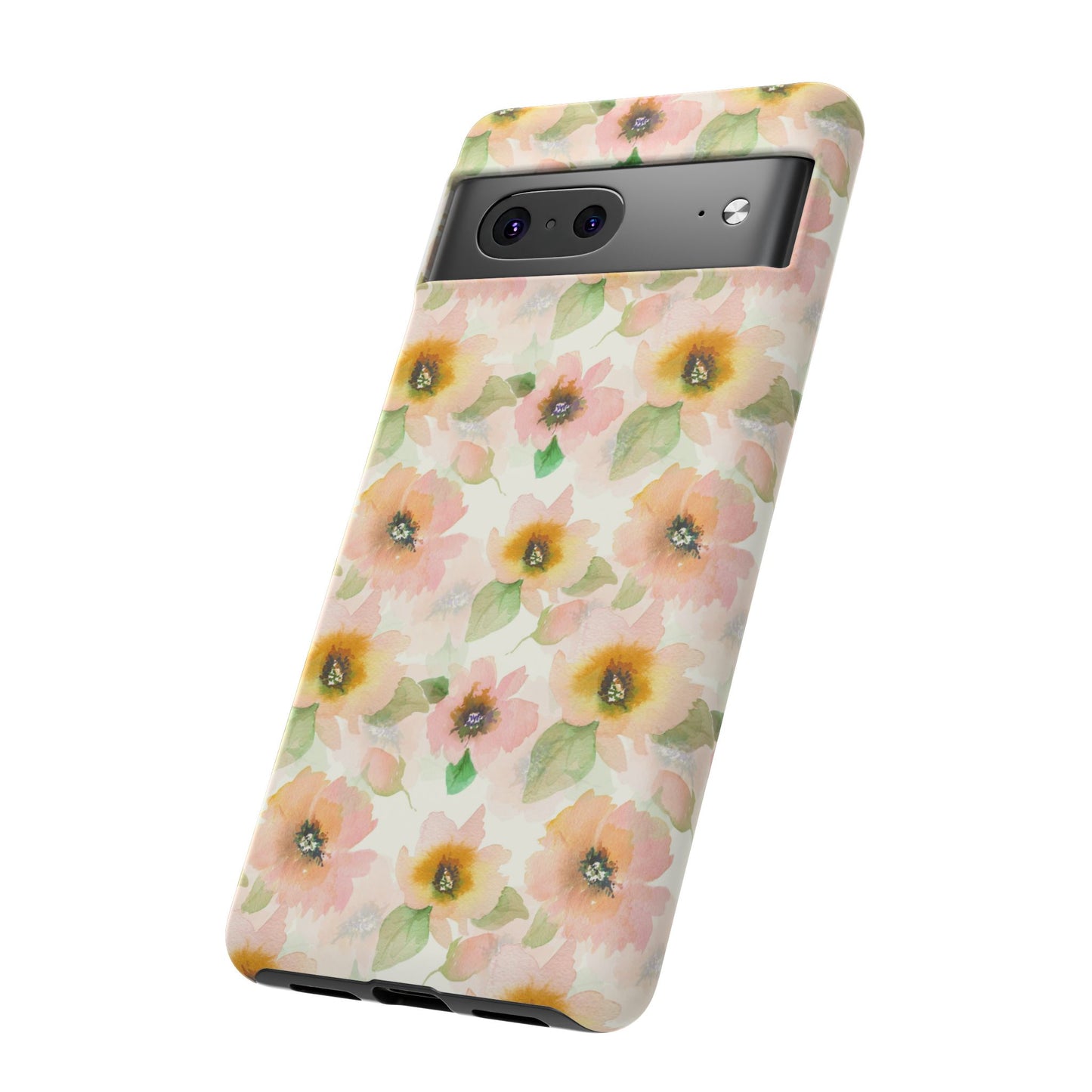 Soft Floral Pattern Tough Phone Cases