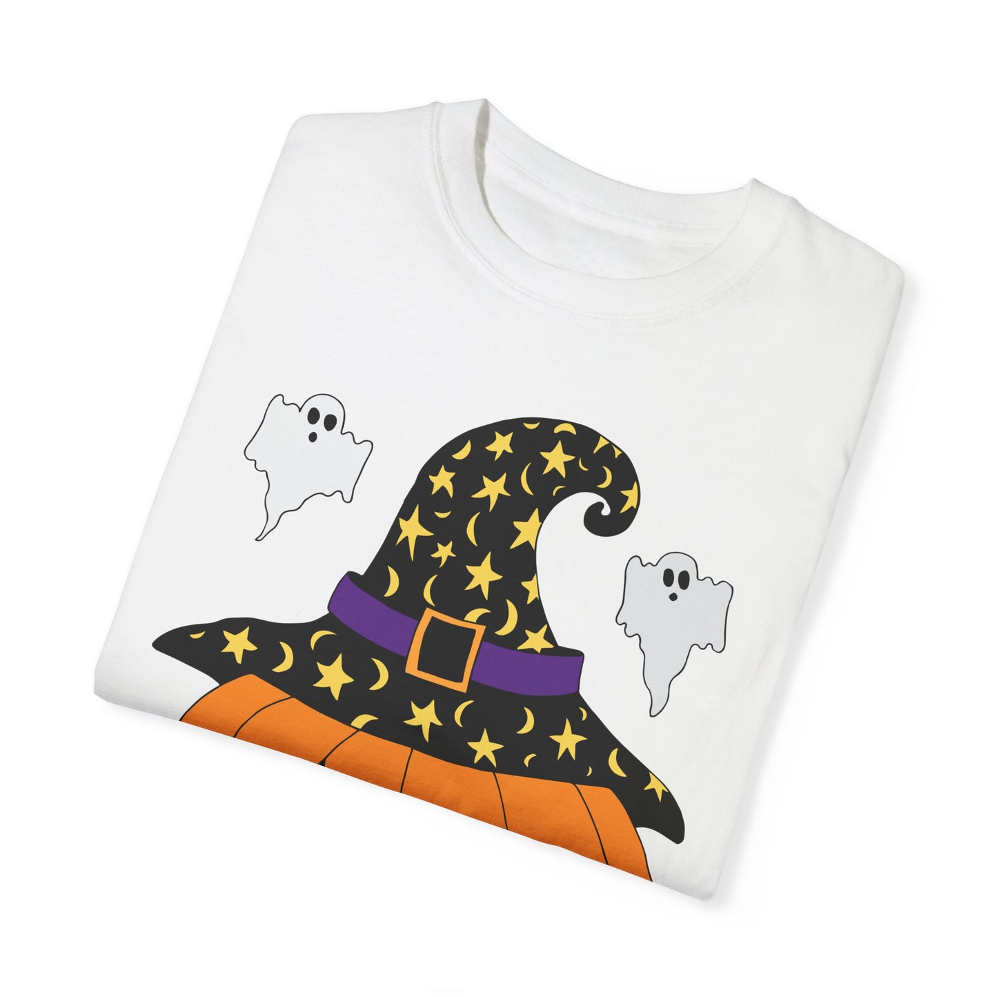 Halloween Jack O'Lantern Unisex Garment-Dyed T-shirt