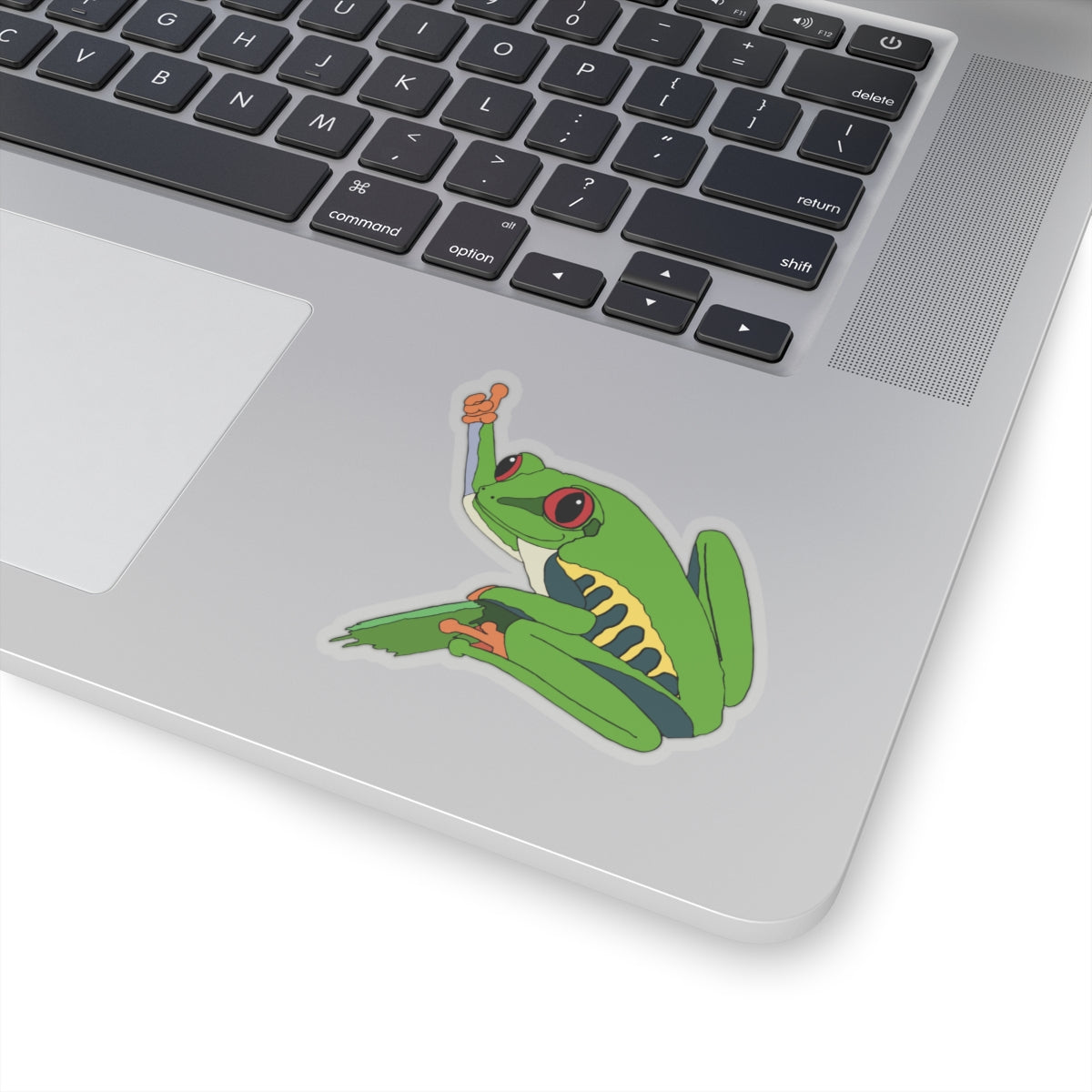 Red Eyed Tree Frog Thumbs Up Kiss-Cut Stickers