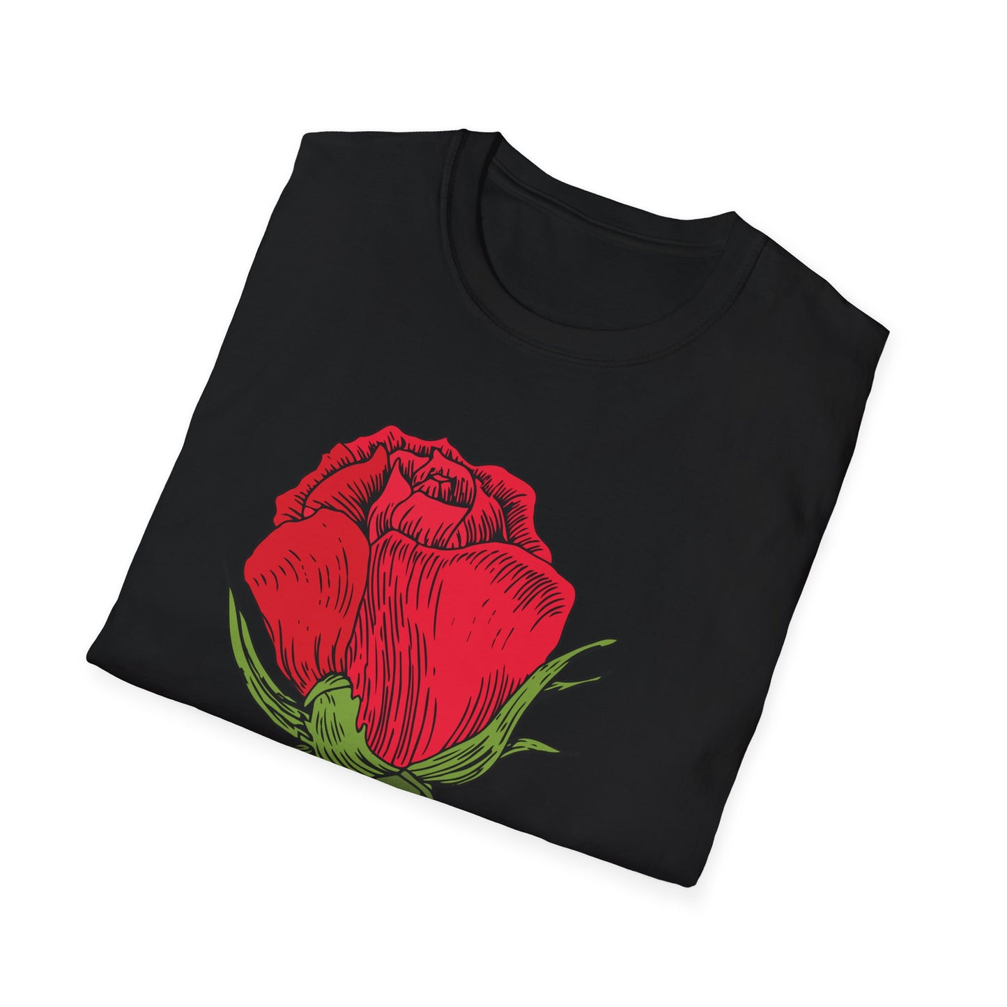 Rose Unisex Softstyle T-Shirt