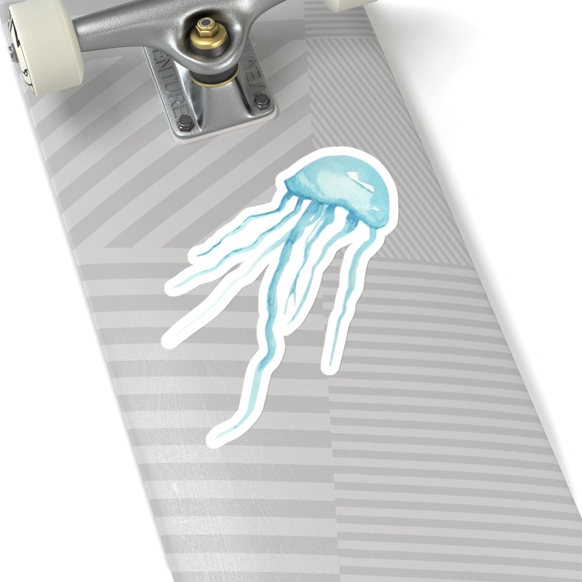 Watercolor Jellyfish Kiss-Cut Stickers