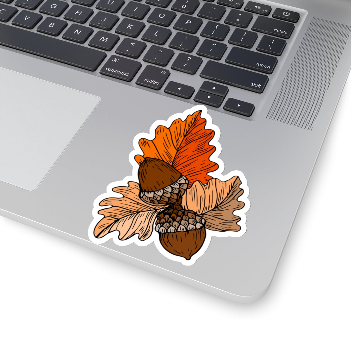 Acorn and Fall Leaves Kiss-Cut Stickers